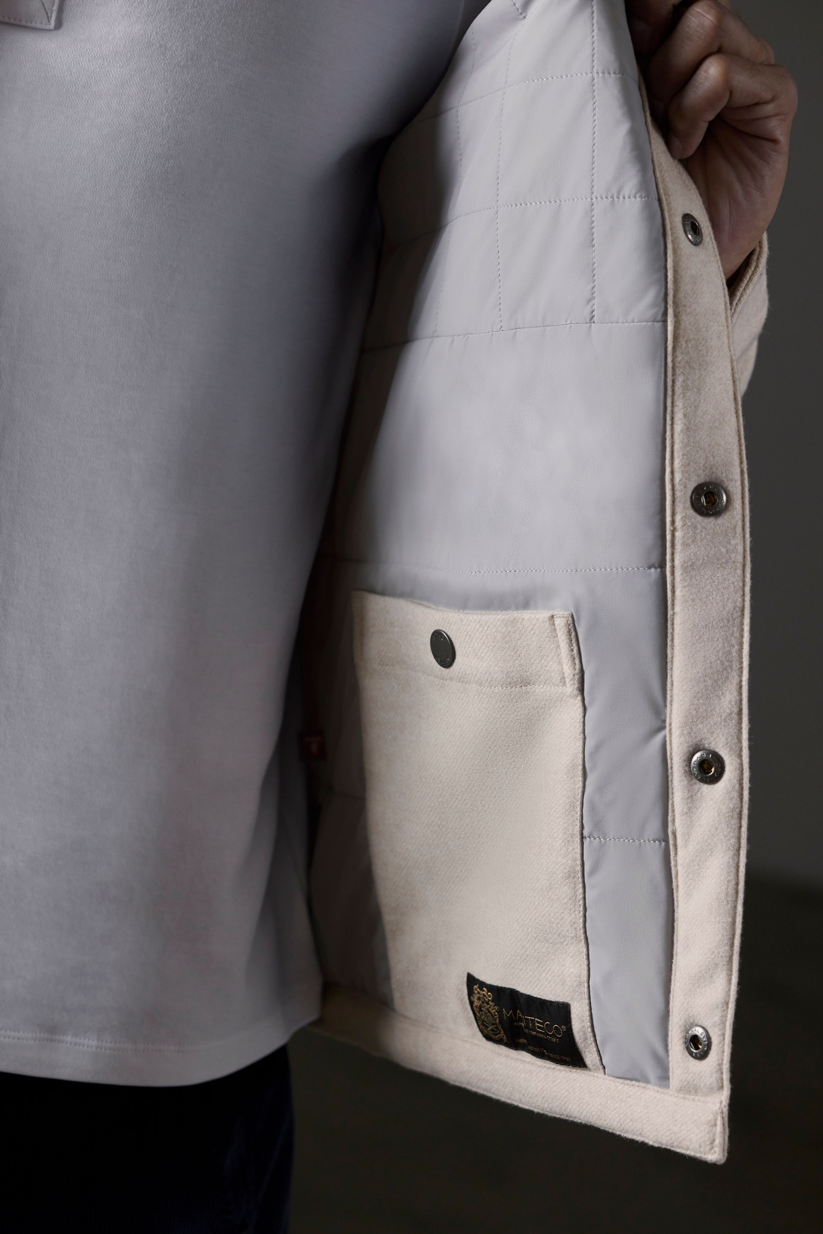 【BAON】Pinjeton Snap Button Wind Collar Jacket BAON】Pinjeton Snap Button Wind Collar Jacket (BAON