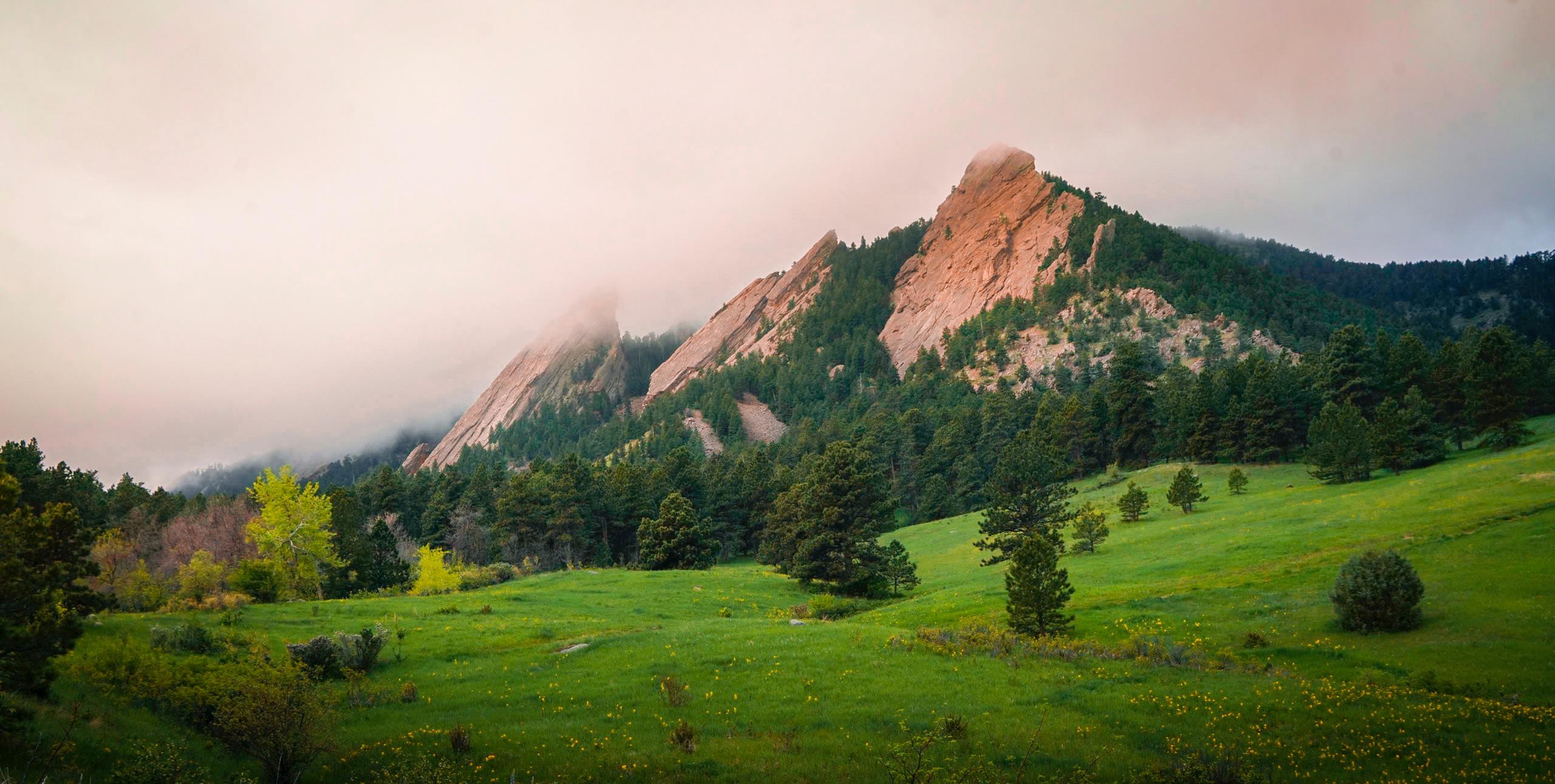 View of Colorado landscape 