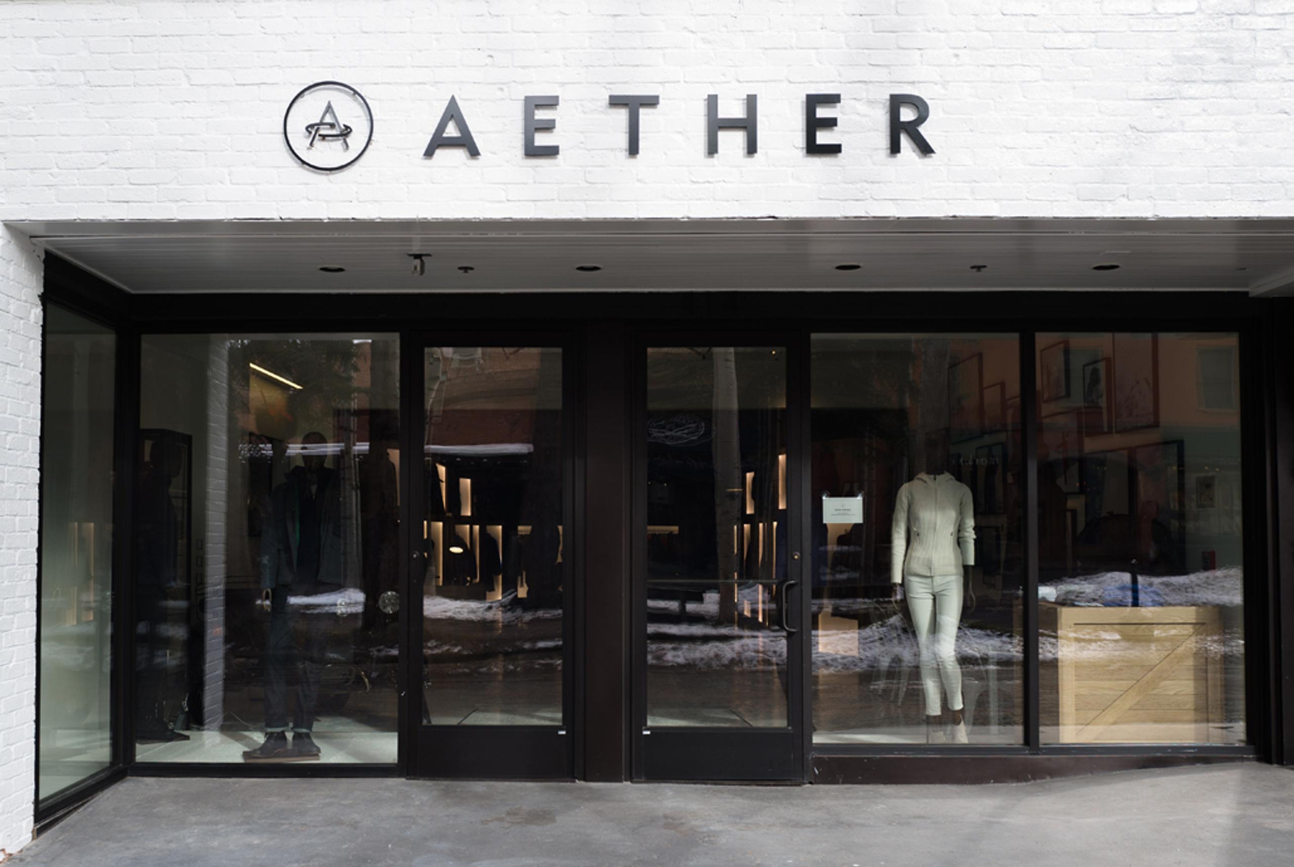 AETHER store in Aspen, Colorado