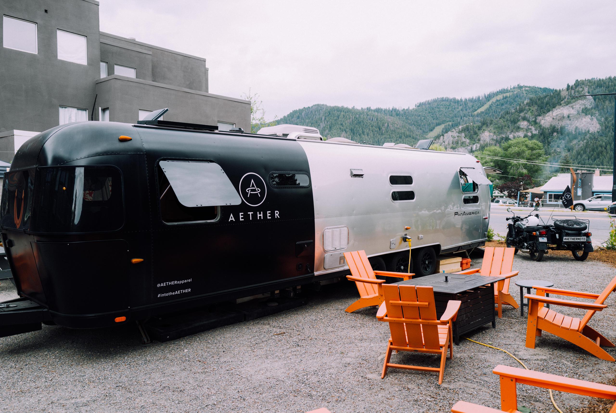 Aether Apparel airstream
