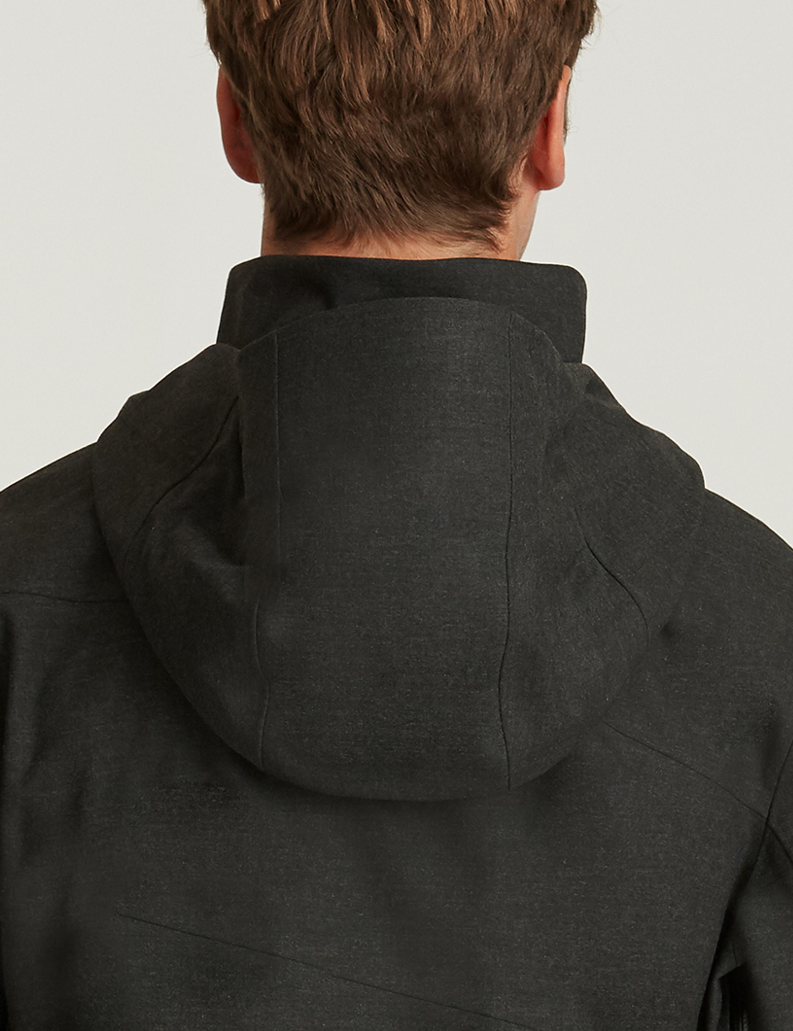 Backview of man wearing Catalyst Snow Shell
