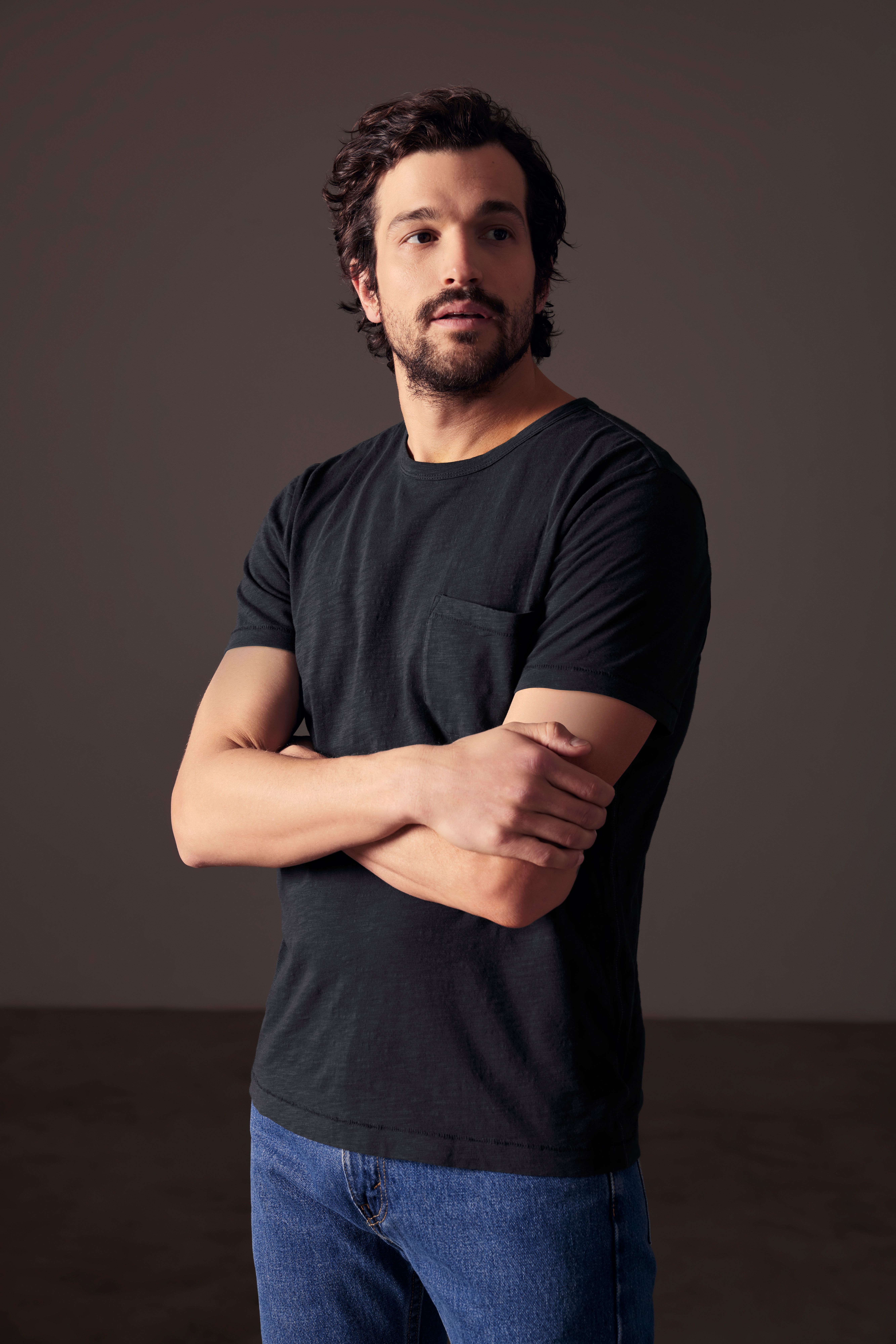 Slub Pocket Tee - Bone