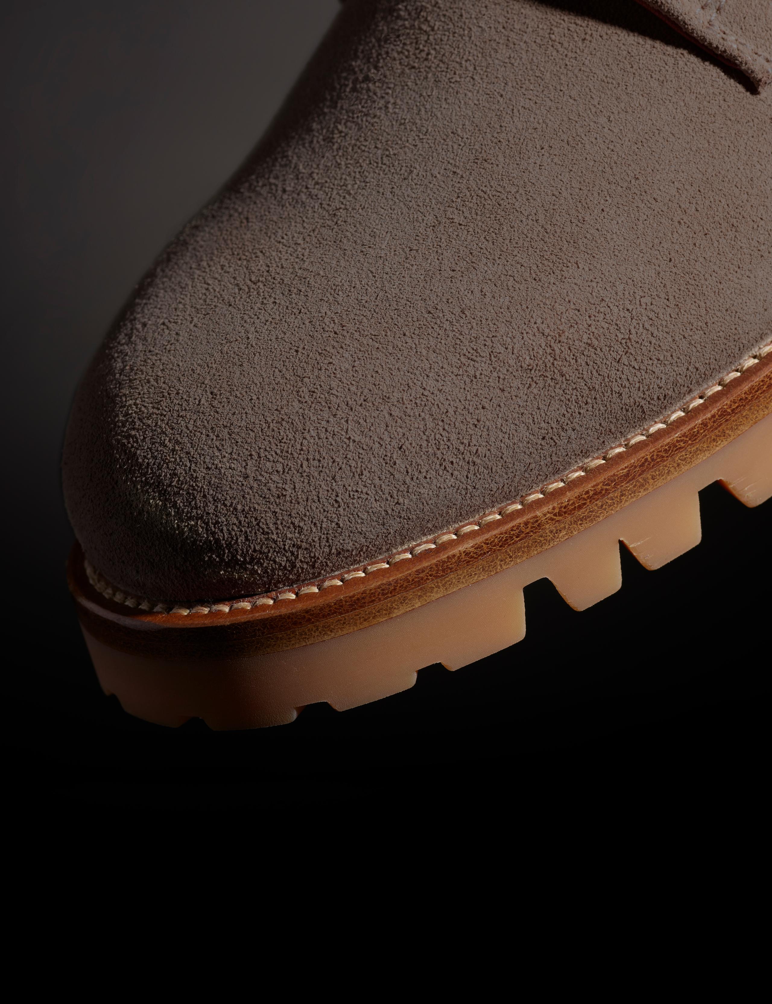 Closeup view of Ojai City Boot toe and sole