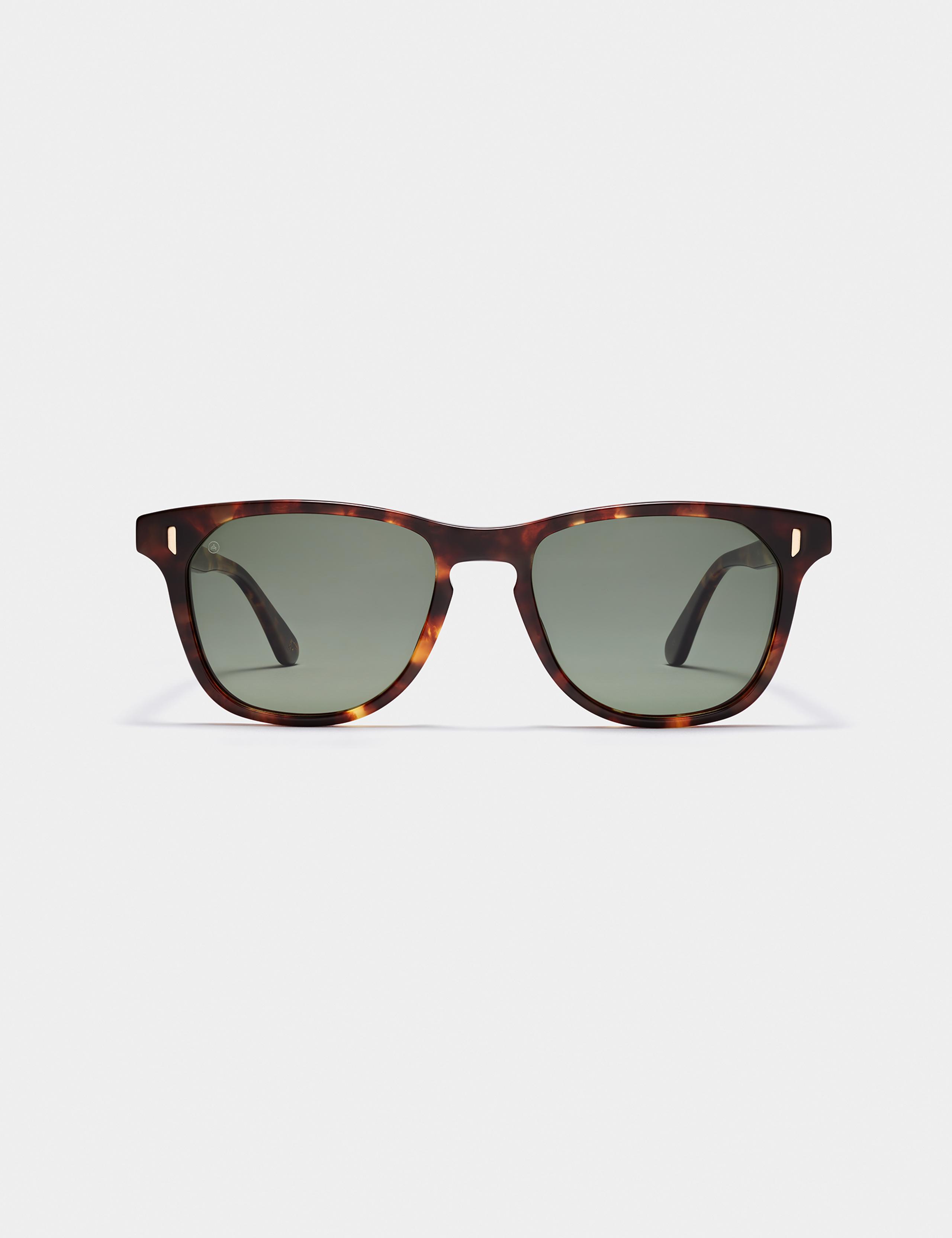 Studio front view of Yosemite in Tortoise with Deep G15 polarized lens