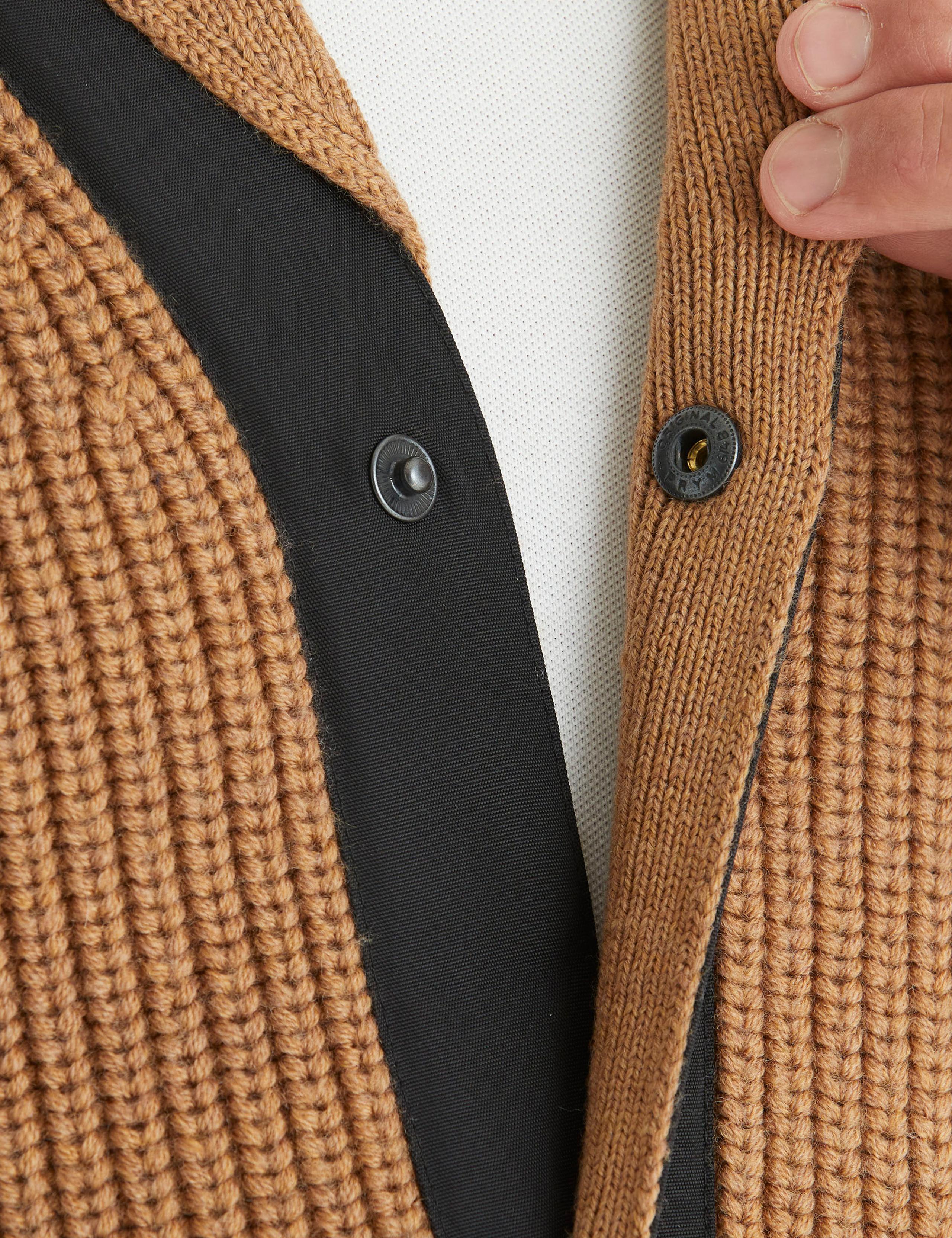 Detail of Shawl Cardigan buttons