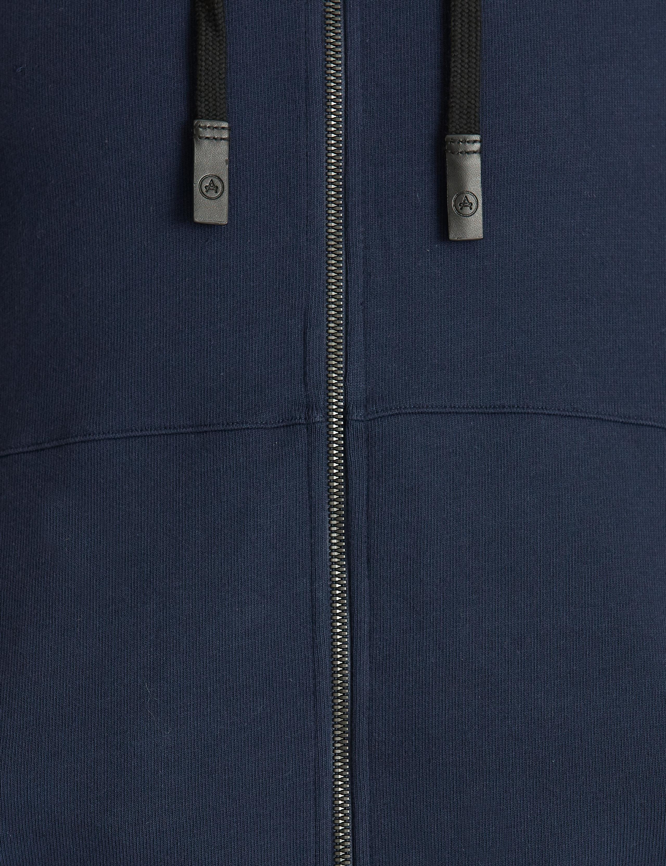 Detail view of drawcords on Jersey Hoodie