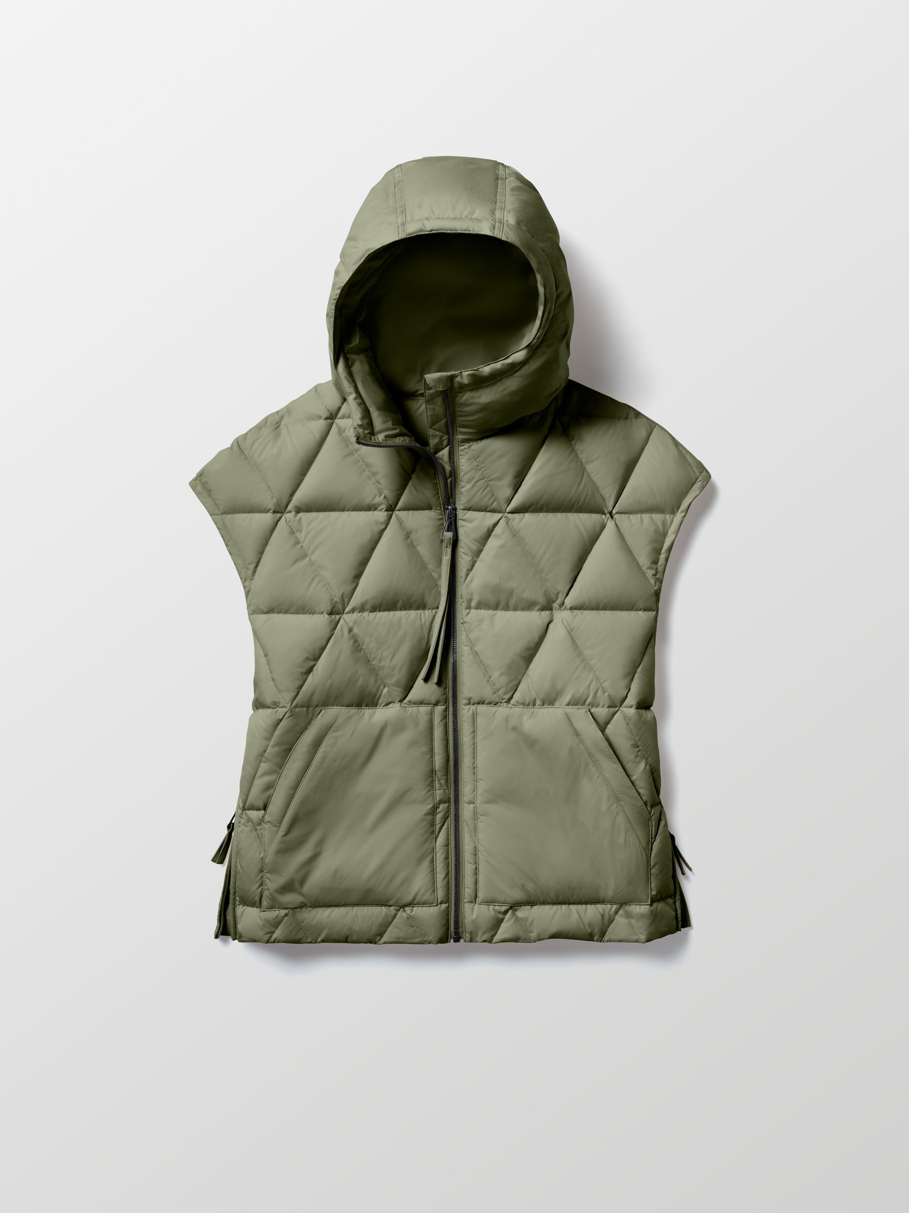 Mailen Oversized Vest - Bone