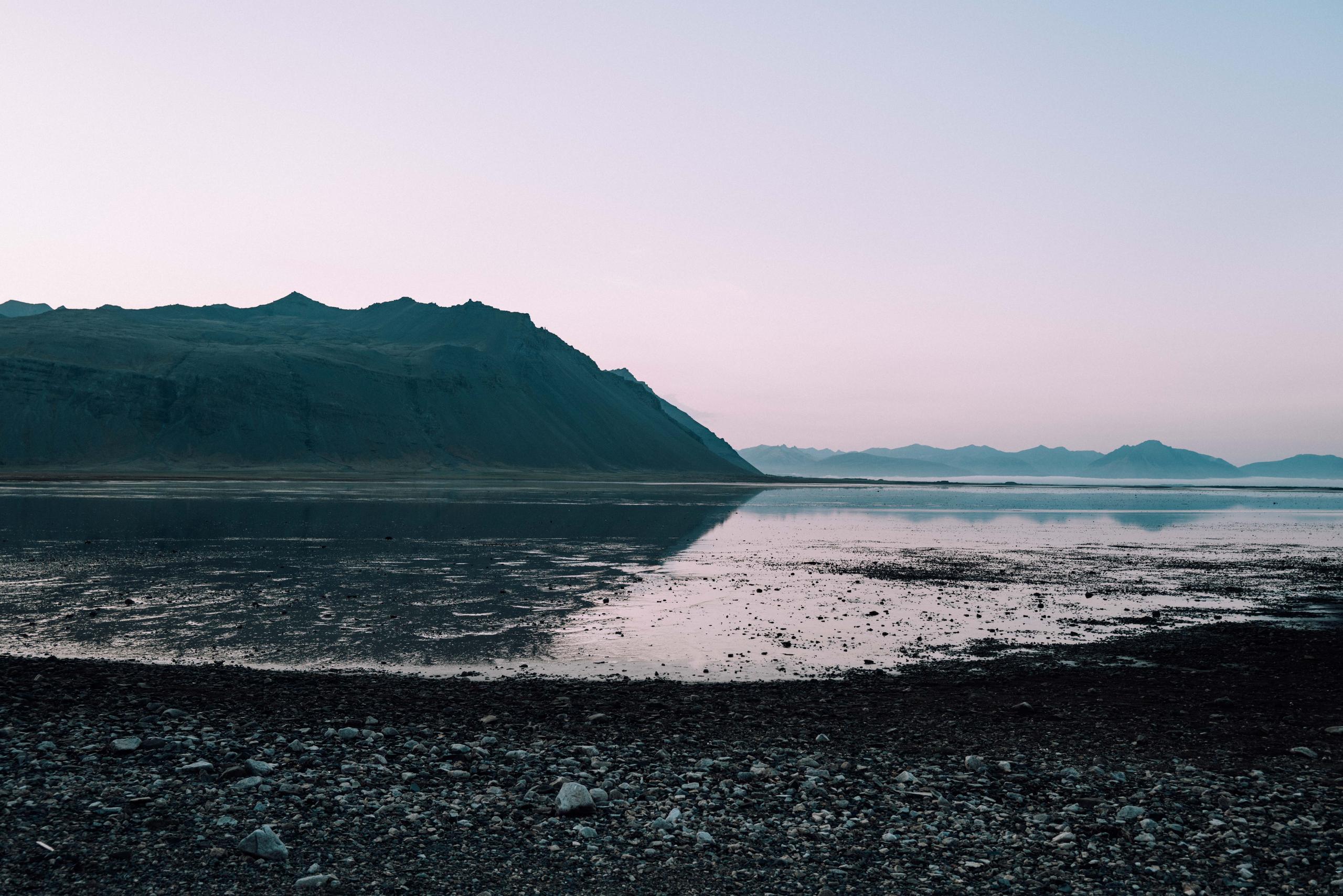 Coastal scenic of Iceland