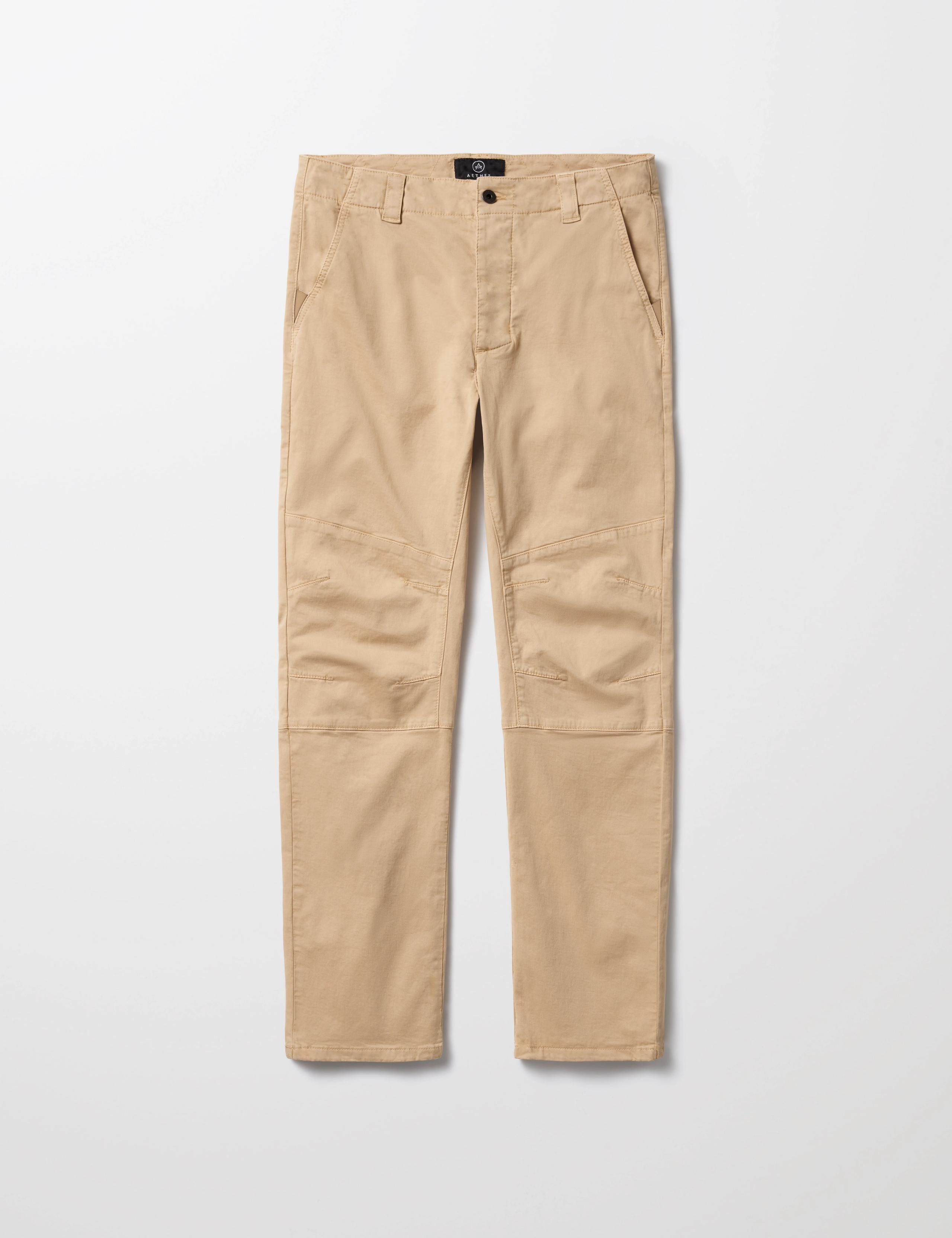 Flay lat of the Gabriel Articulated Chino in Desert Tan