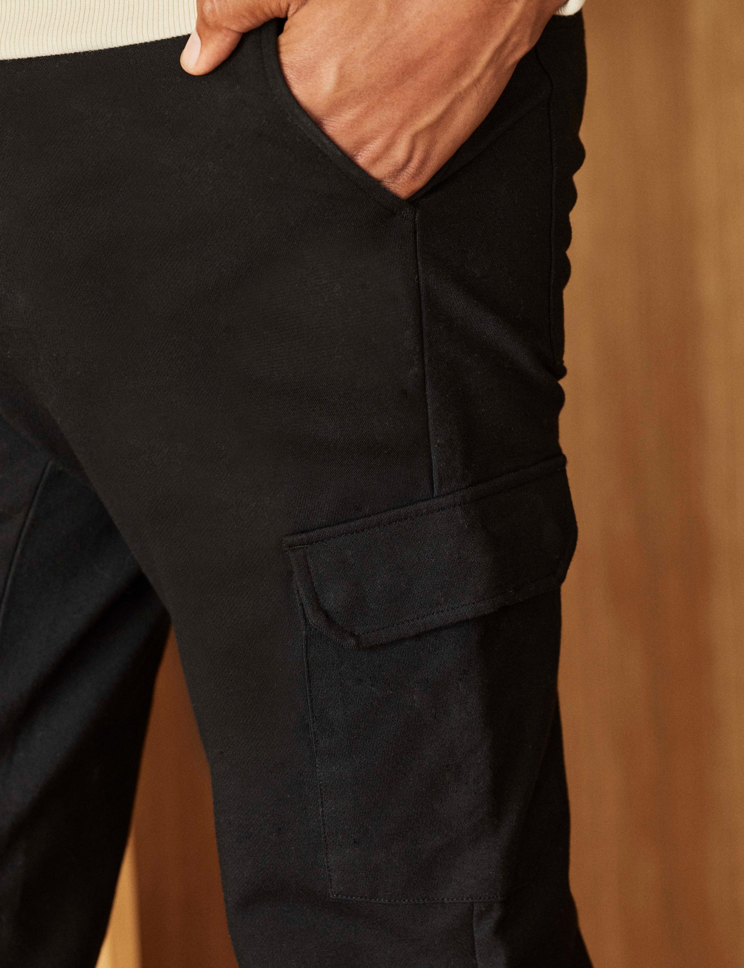 Detail of cargo pocket of Terry Cargo Pant
