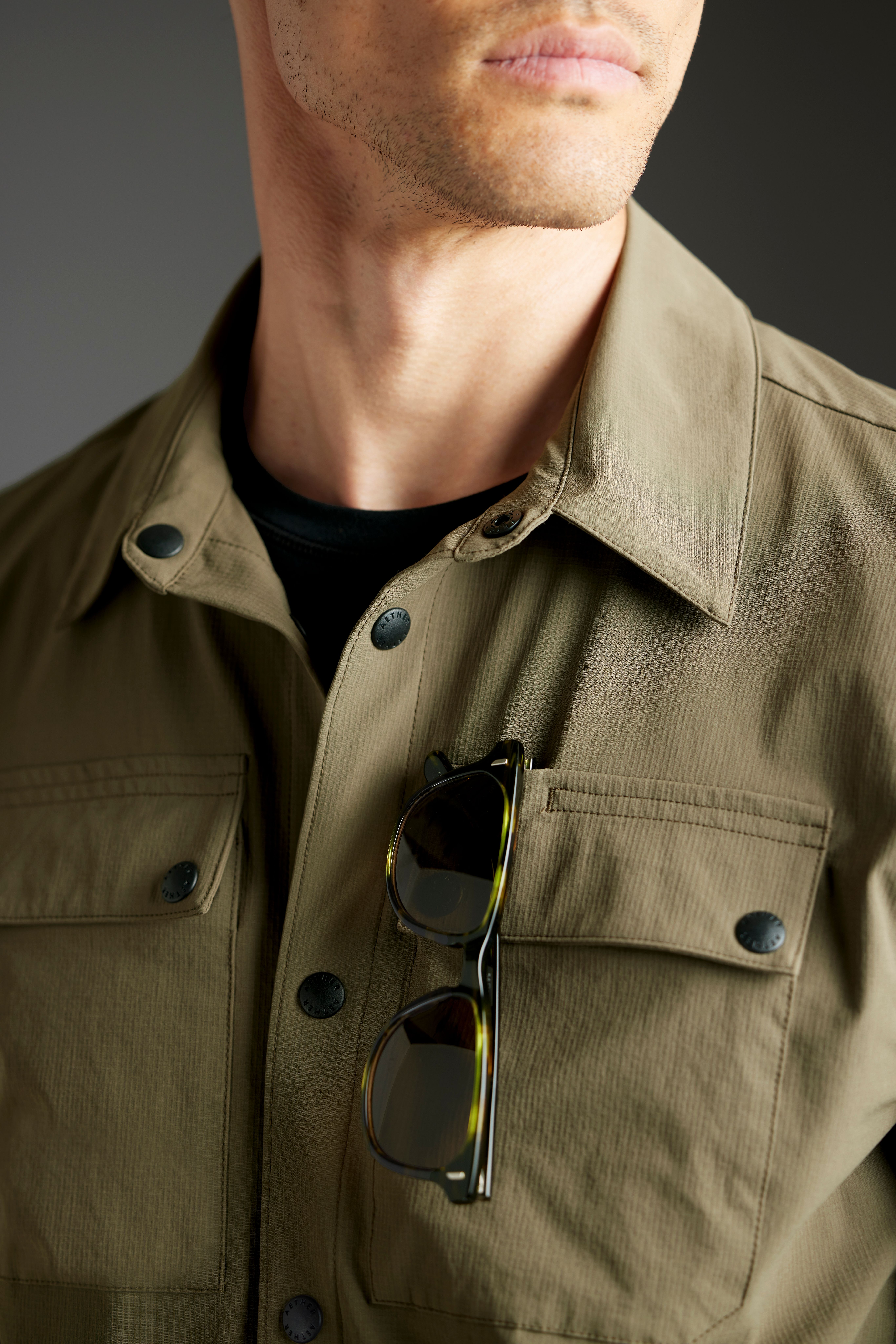 Wonder Technical Button-Down - Cadet