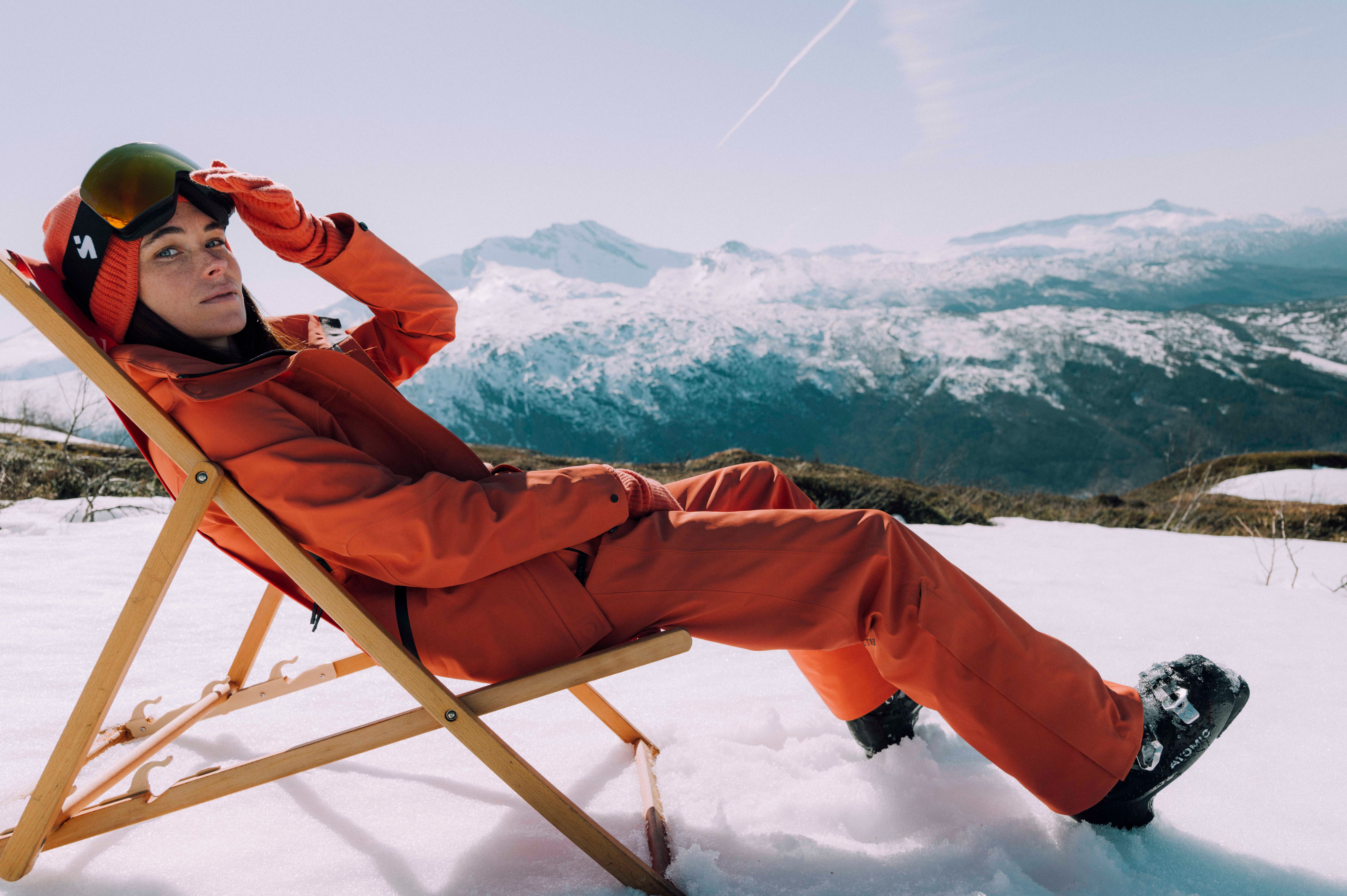 Aurora Insulated Snow Pant - Madeira Orange