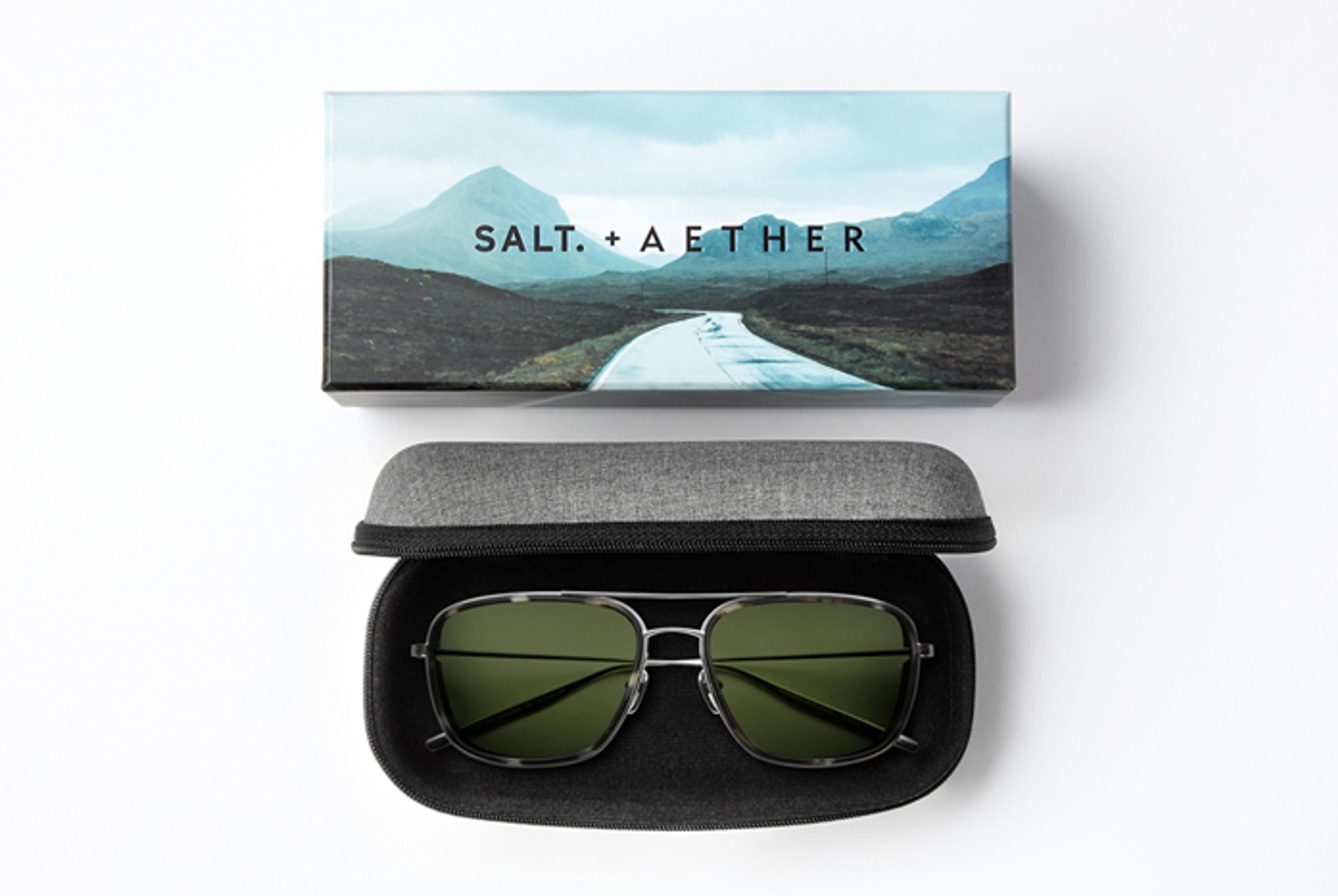 Salt and AETHER collaboration of sunglasses