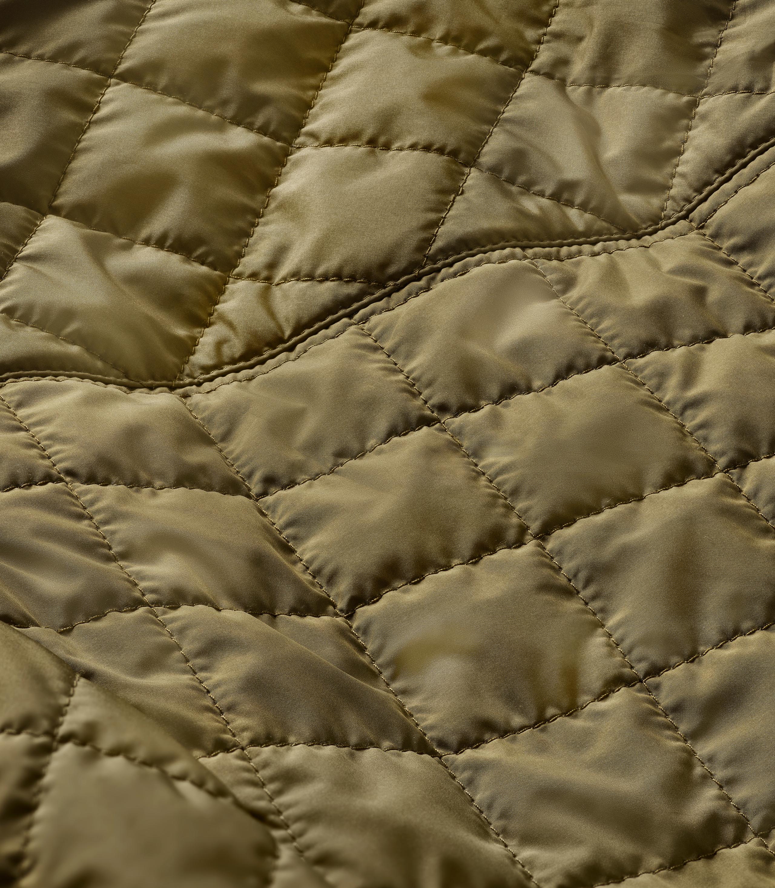 Closeup detail of Bardo insulated fabric