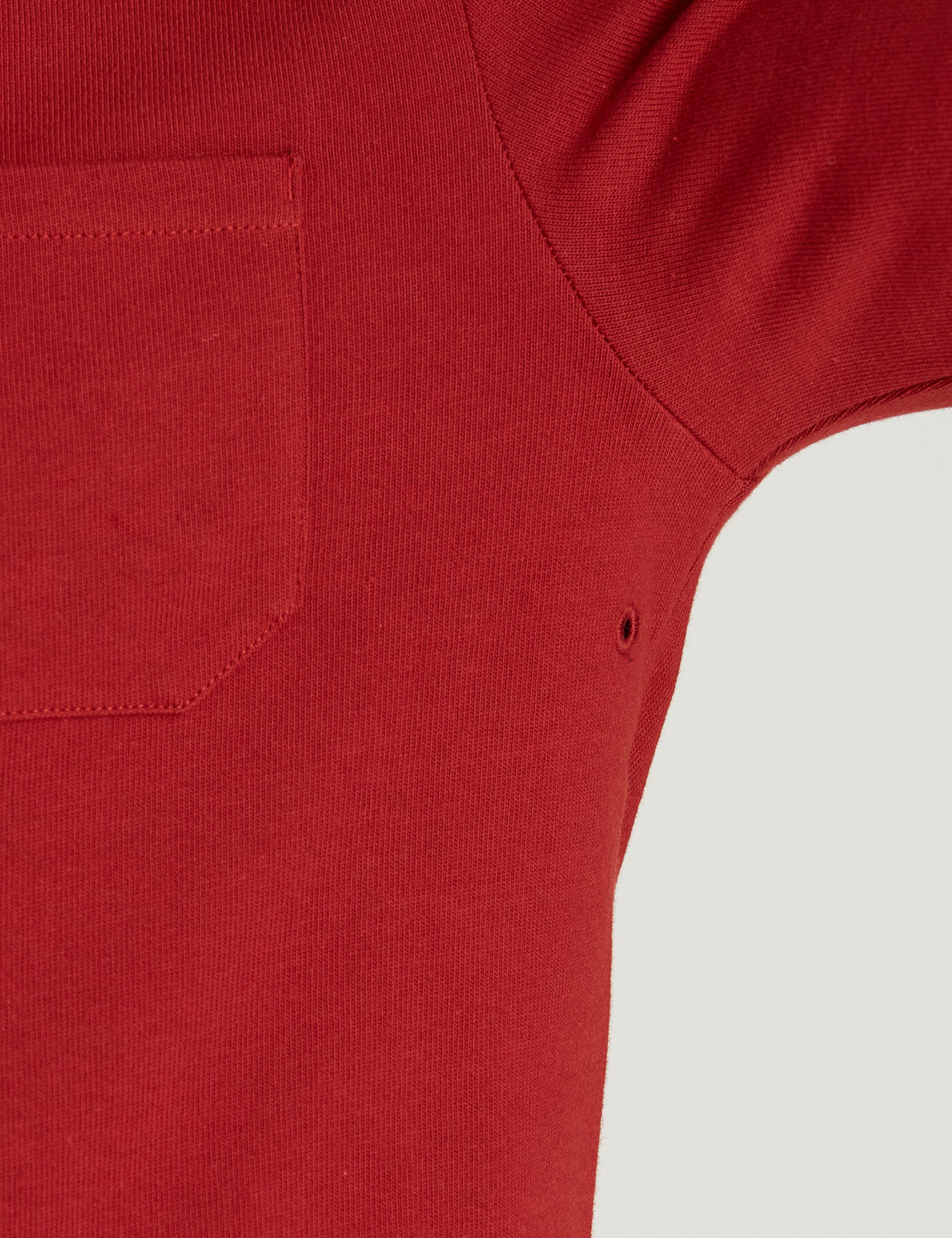 Detail of Jersey Long-Sleeve Crew