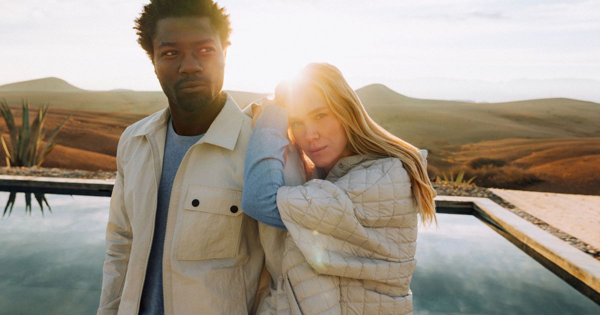 Aether Apparel storefront imagery, brand website preview image