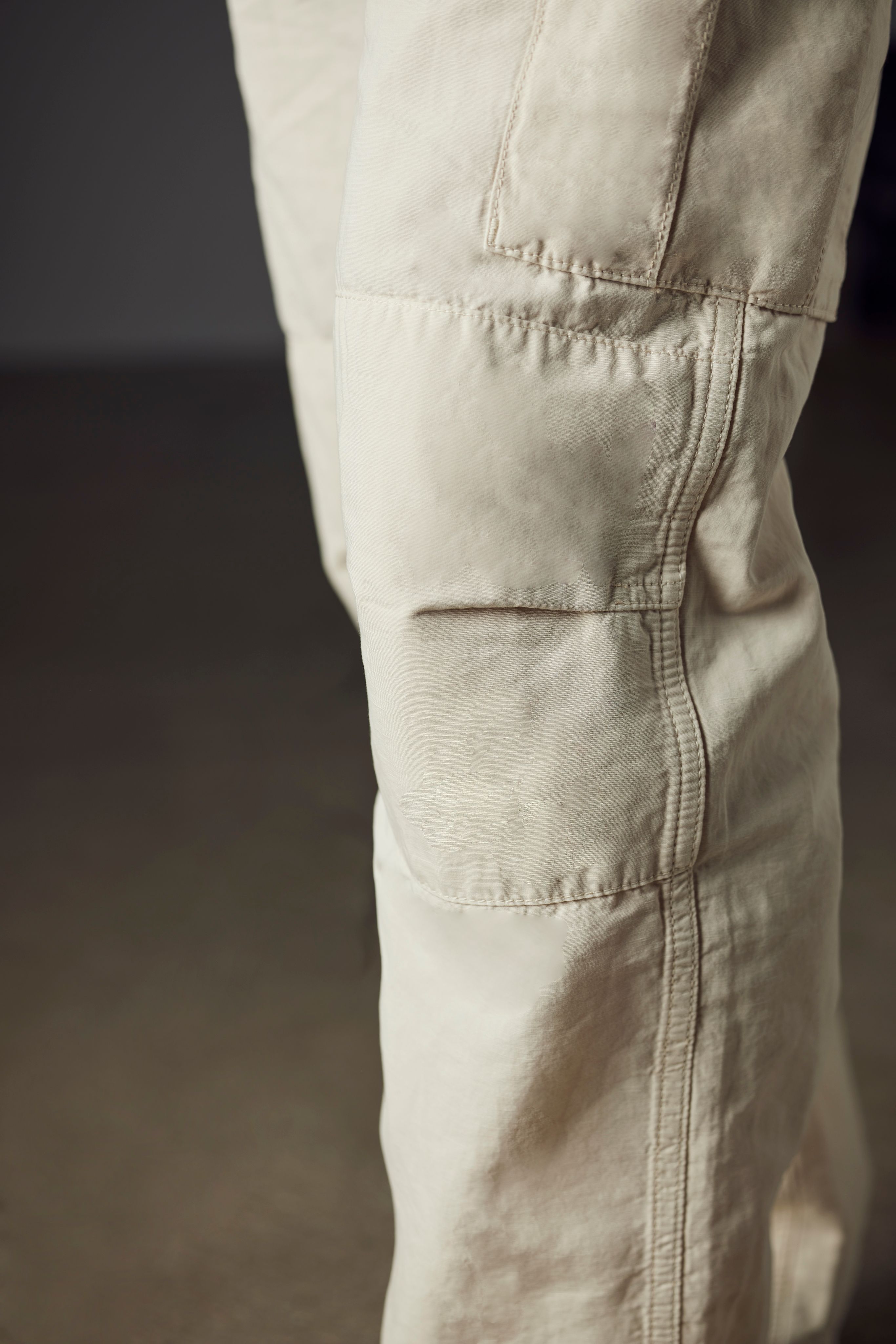 【PERSTEP】★男女兼用★24AW WASHED EASY FATIGUE PANTS Easy Pant- cotton ripstop (olive) - Tellason