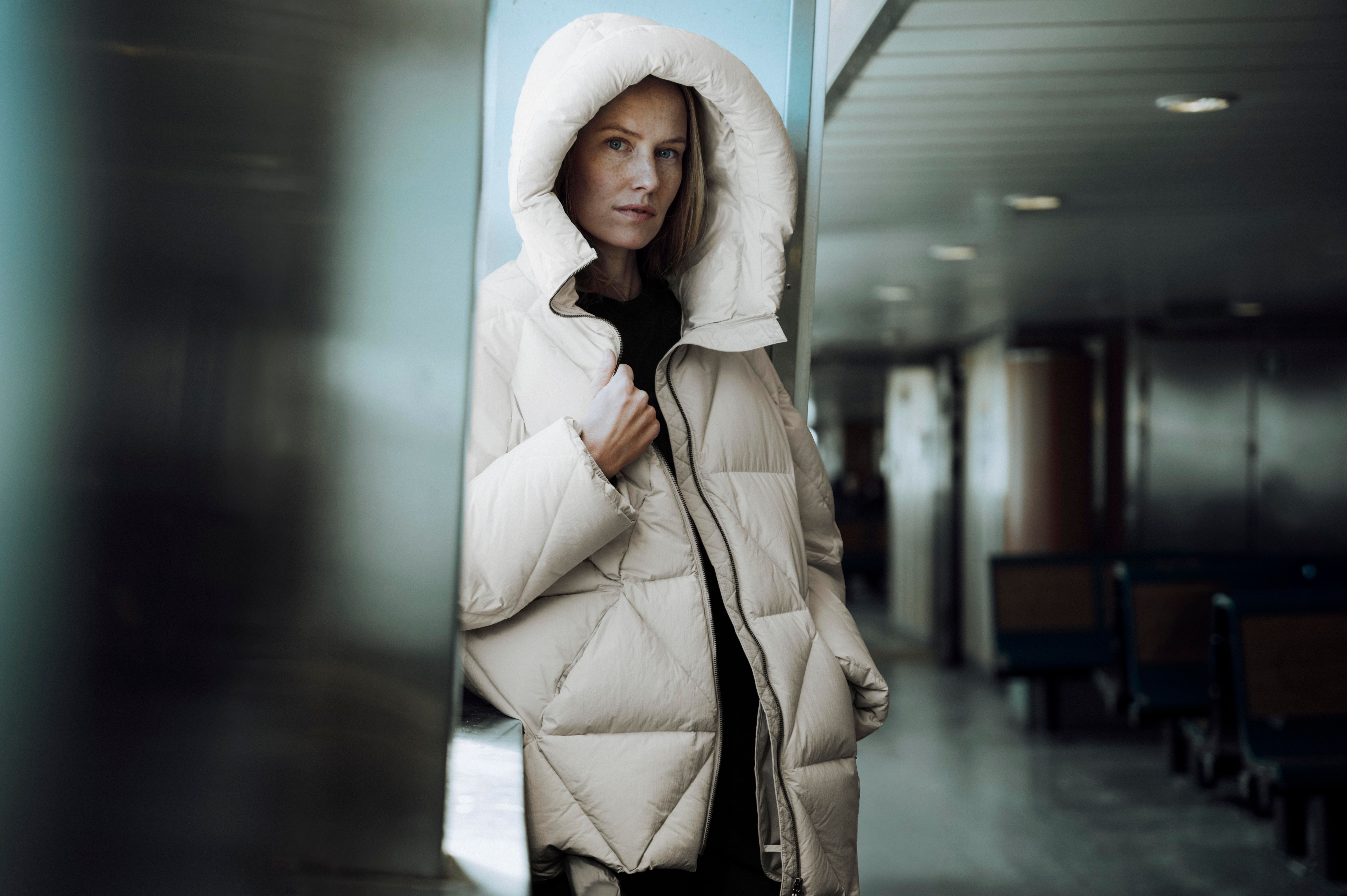 Callie Oversized Down Parka - Onyx Black