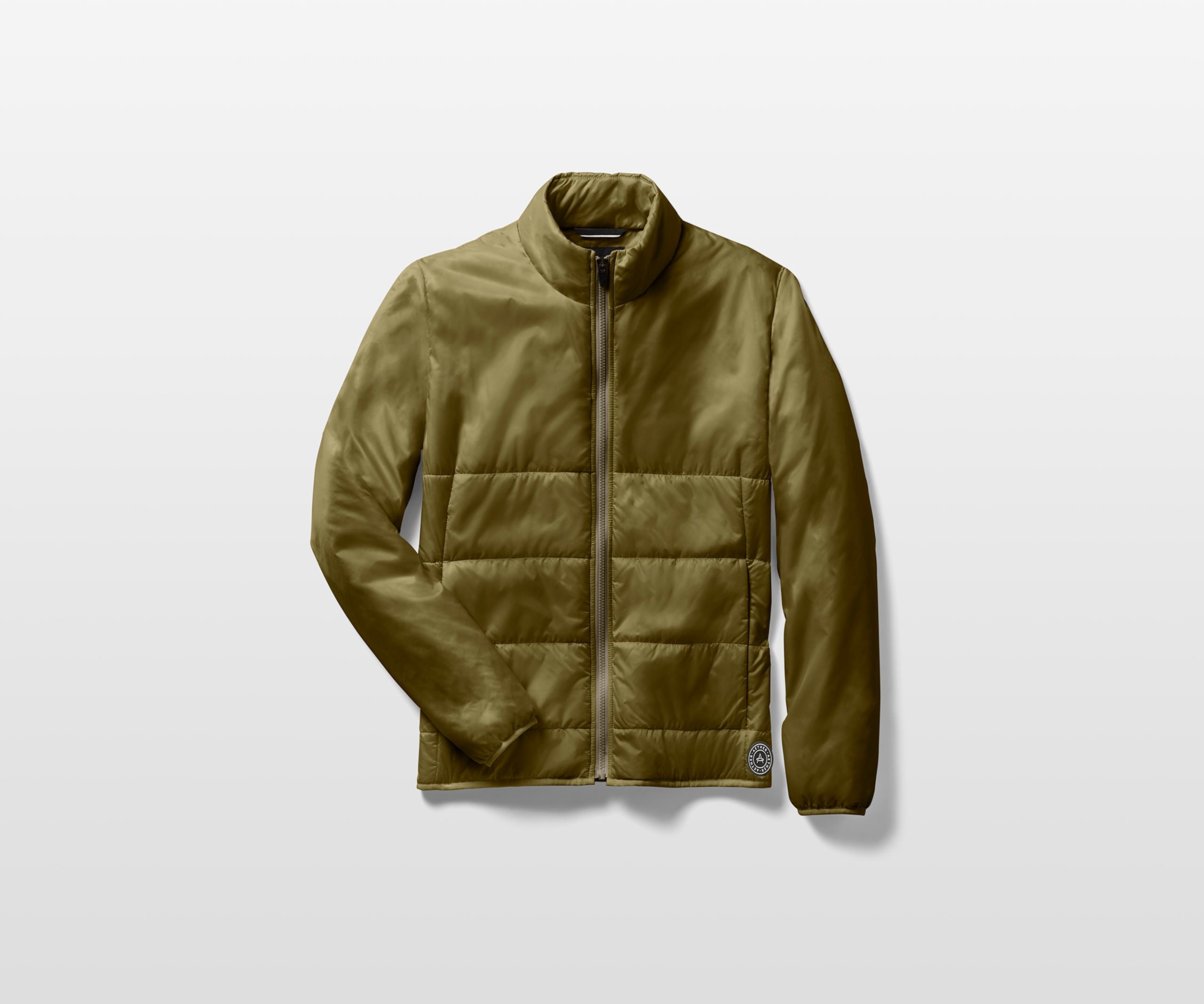 Studio laydown image of  Eco Insulated Jacket