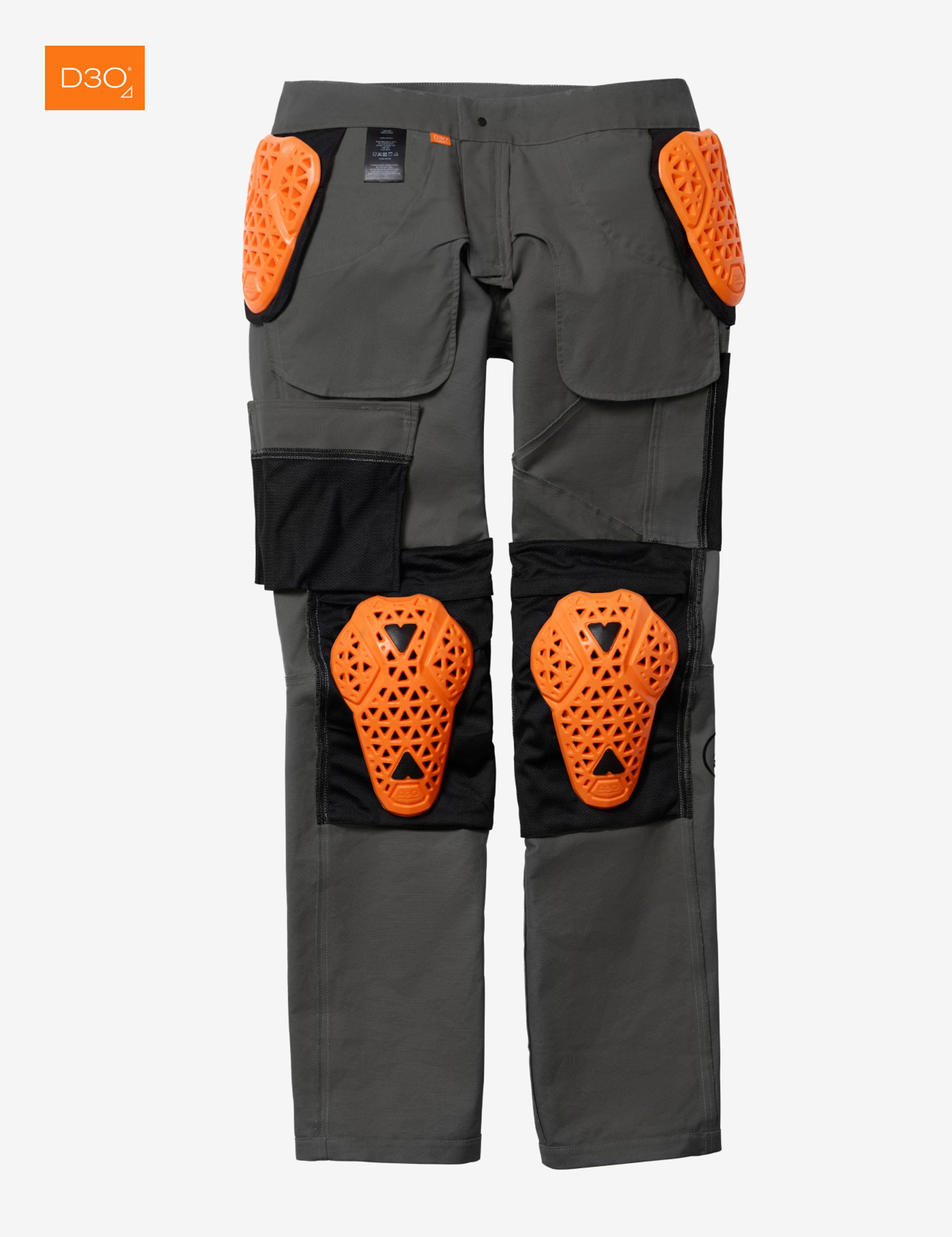 Studio lay-down of Mojave Motorcycle Pant with D3O placement