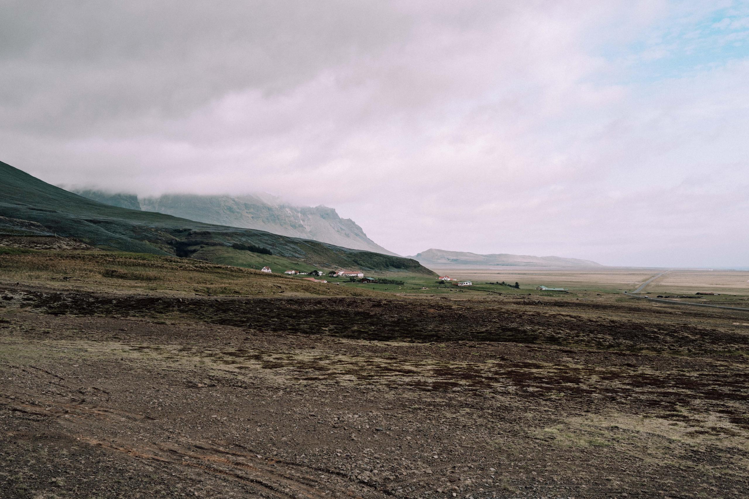 Mountainscape of Iceland