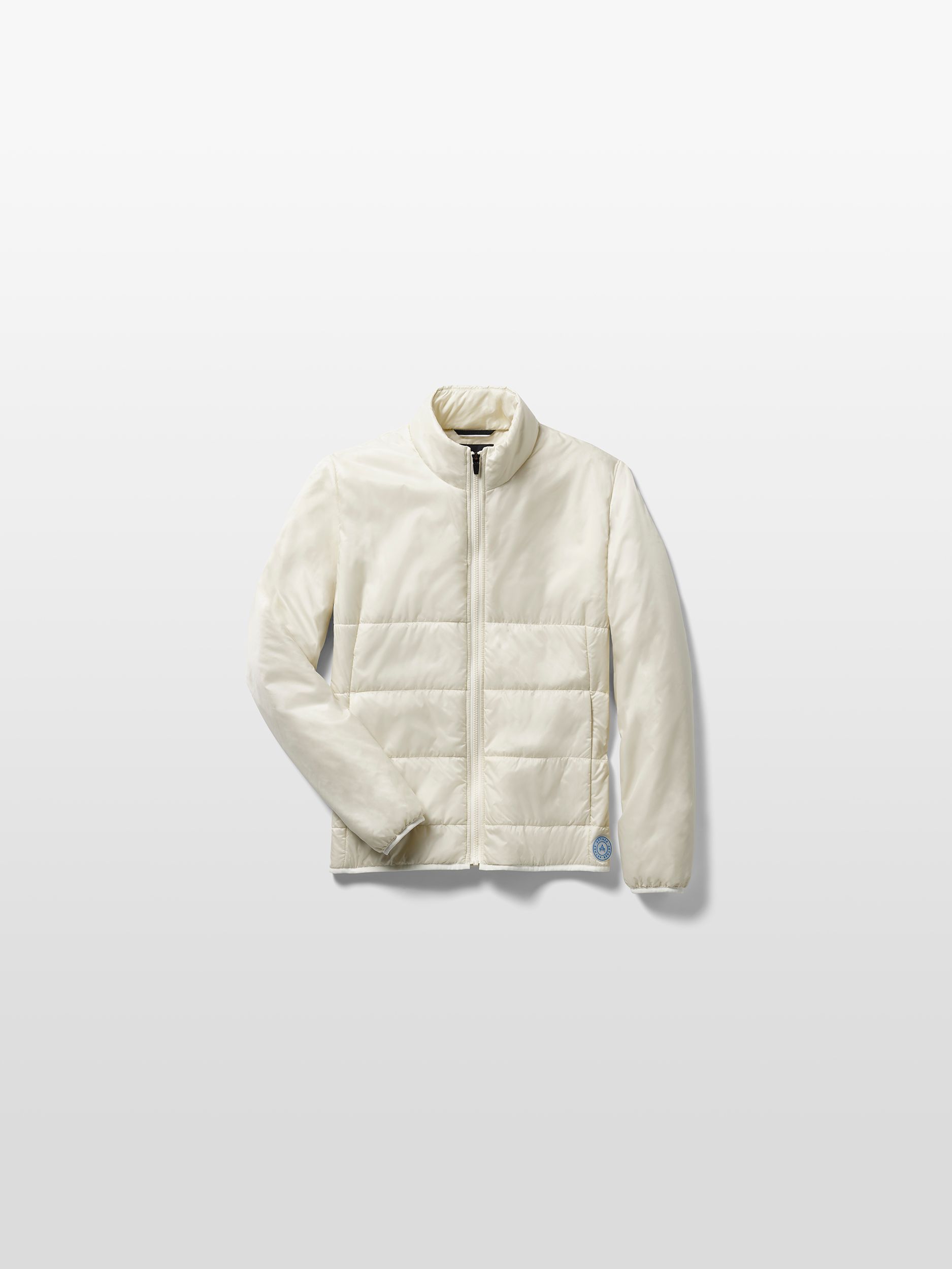 ジャケット・アウター Snow cover needle punch jacket (White) Niepce Inc Japanese Streetwear Zip Up Hooded White Men's