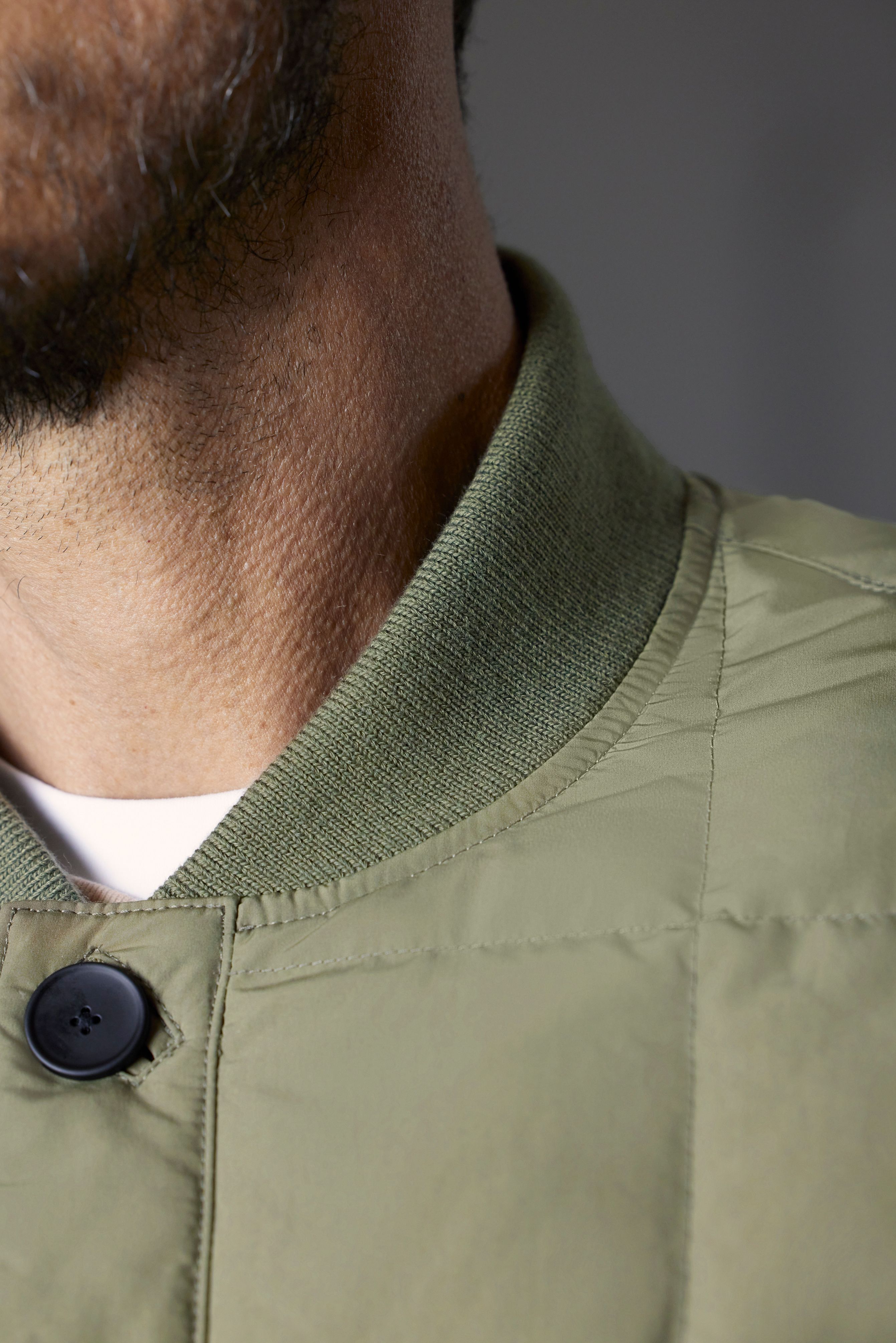 TFW49　LIGHT WEIGHT 2WAY COAT JACKET Jackets Woman STEPHY BONDED 3/4 LENGTH BEIGE G-BLUE D