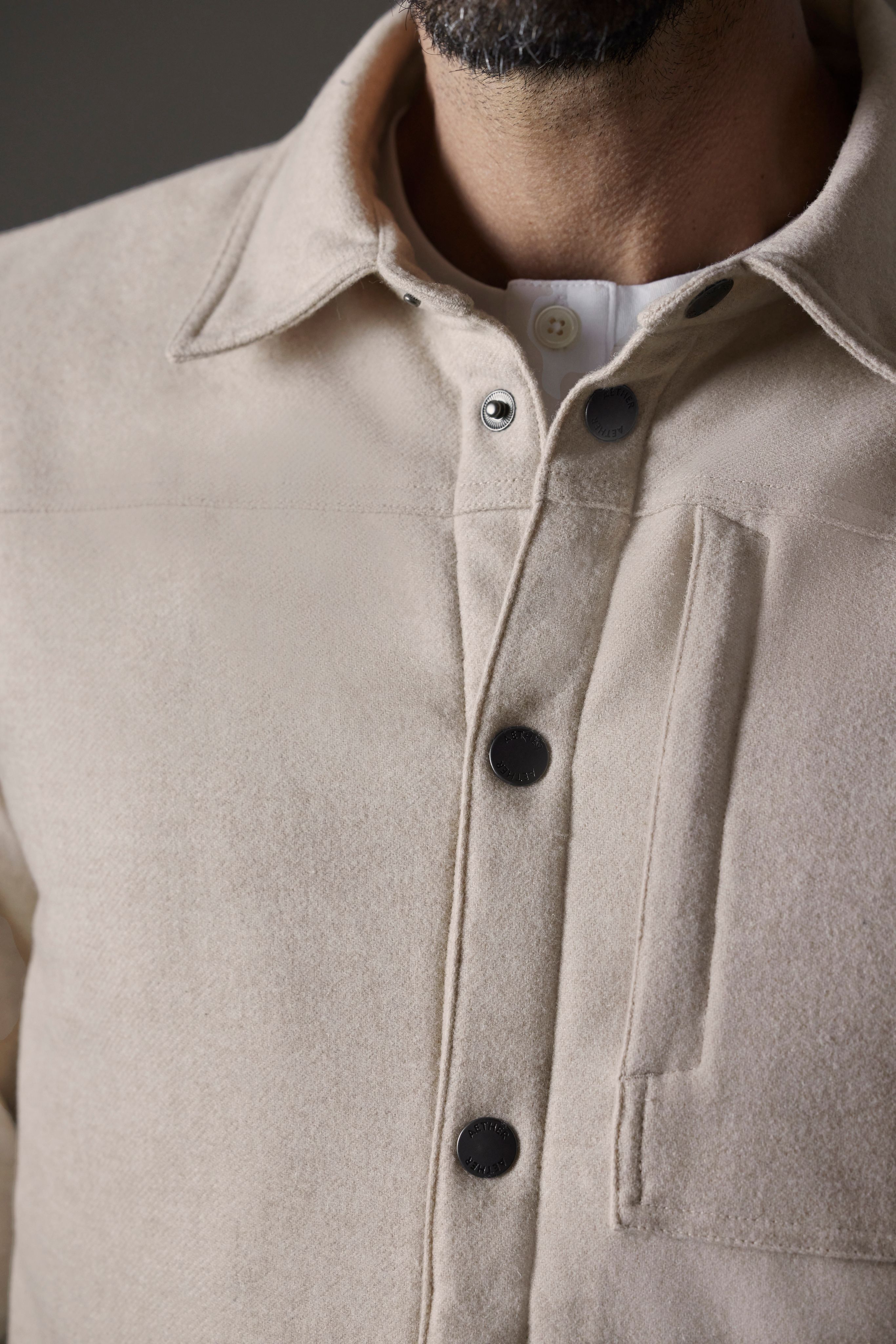 【BAON】Pinjeton Snap Button Wind Collar Jacket BAON】Pinjeton Snap Button Wind Collar Jacket (BAON