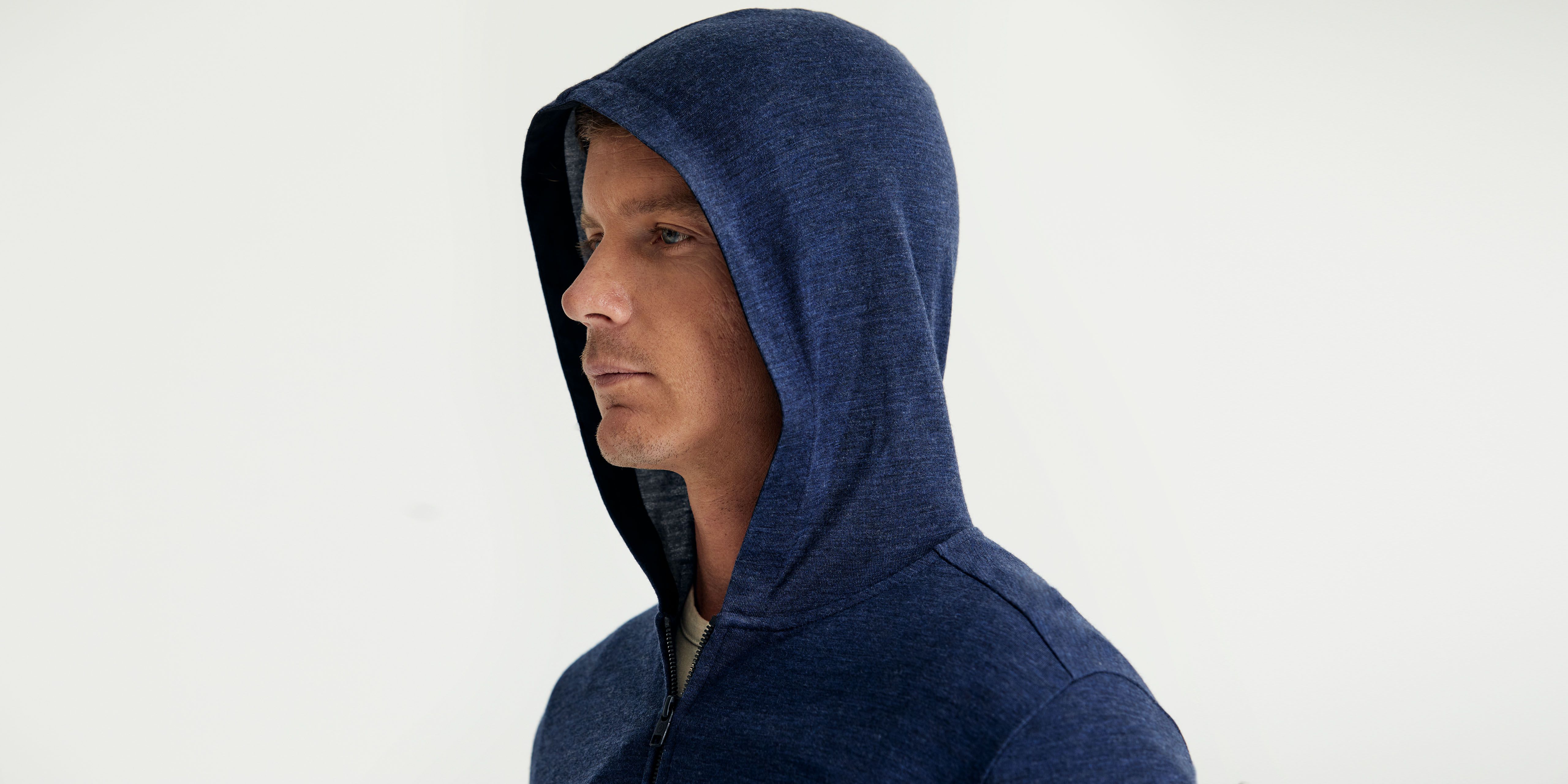 Relay Full-Zip Hoodie - Heather Grey