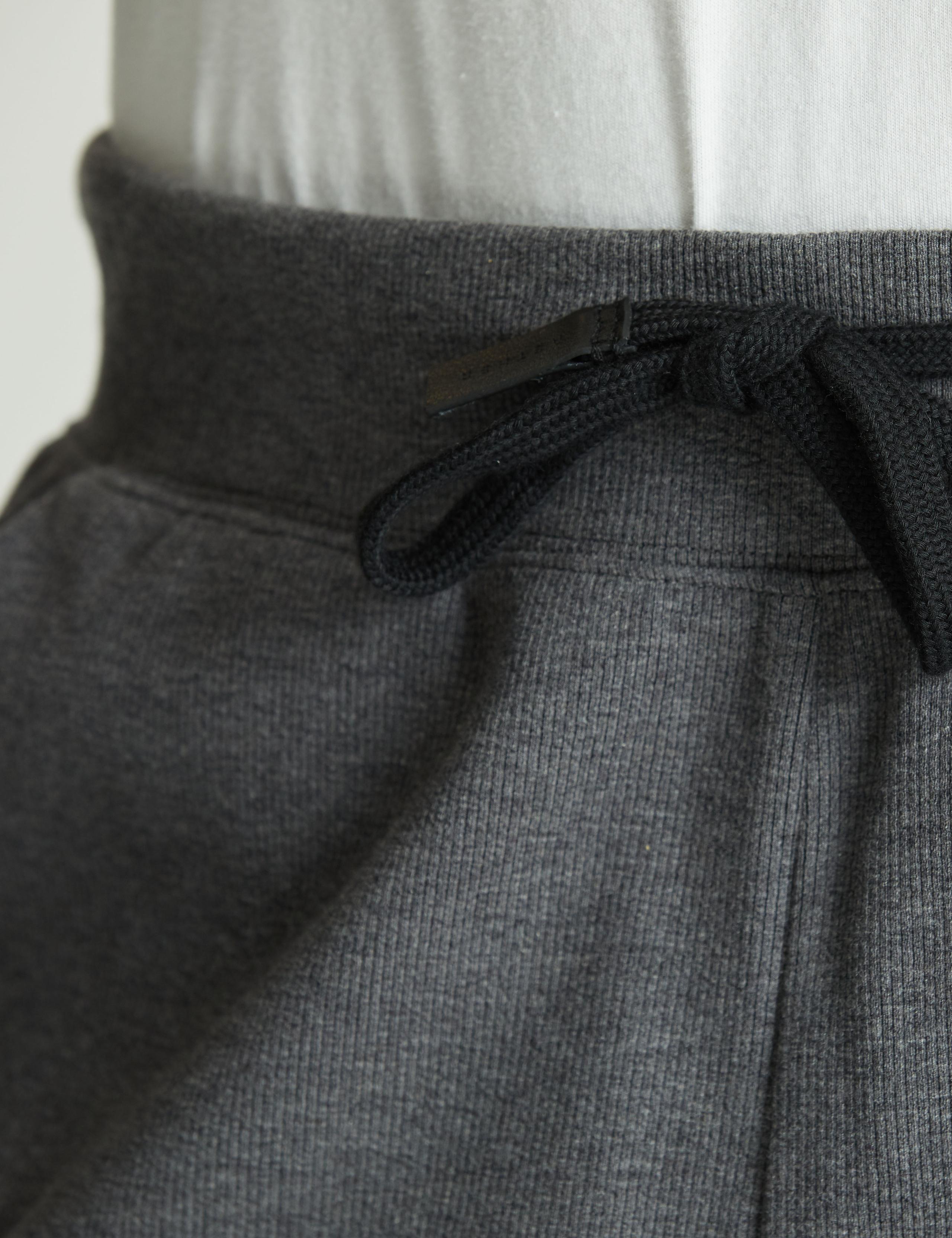 Closeup of drawcord waistband of Marshall Knit Short 