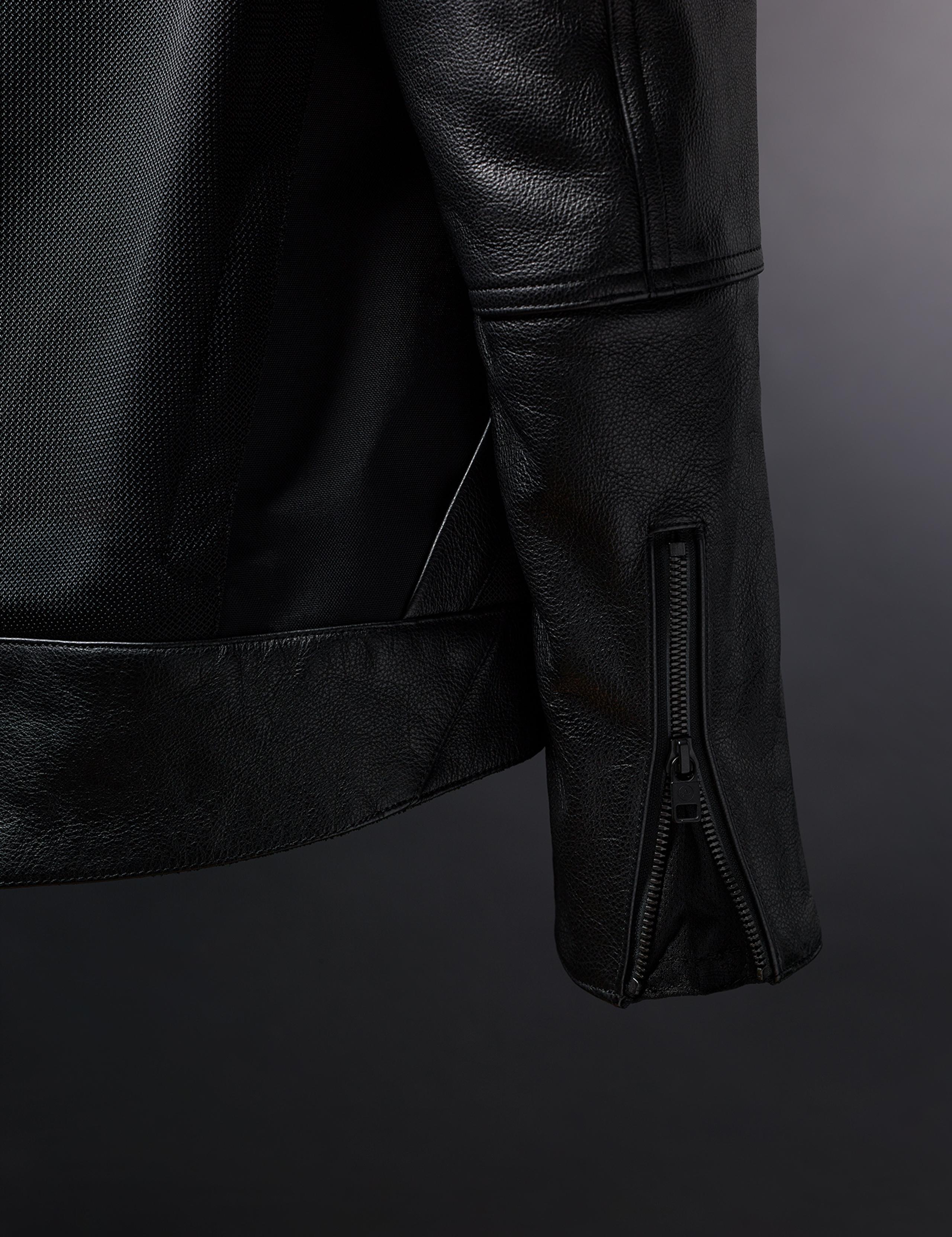 Detail back sleeve of Draft Mesh Motorcycle Jacket