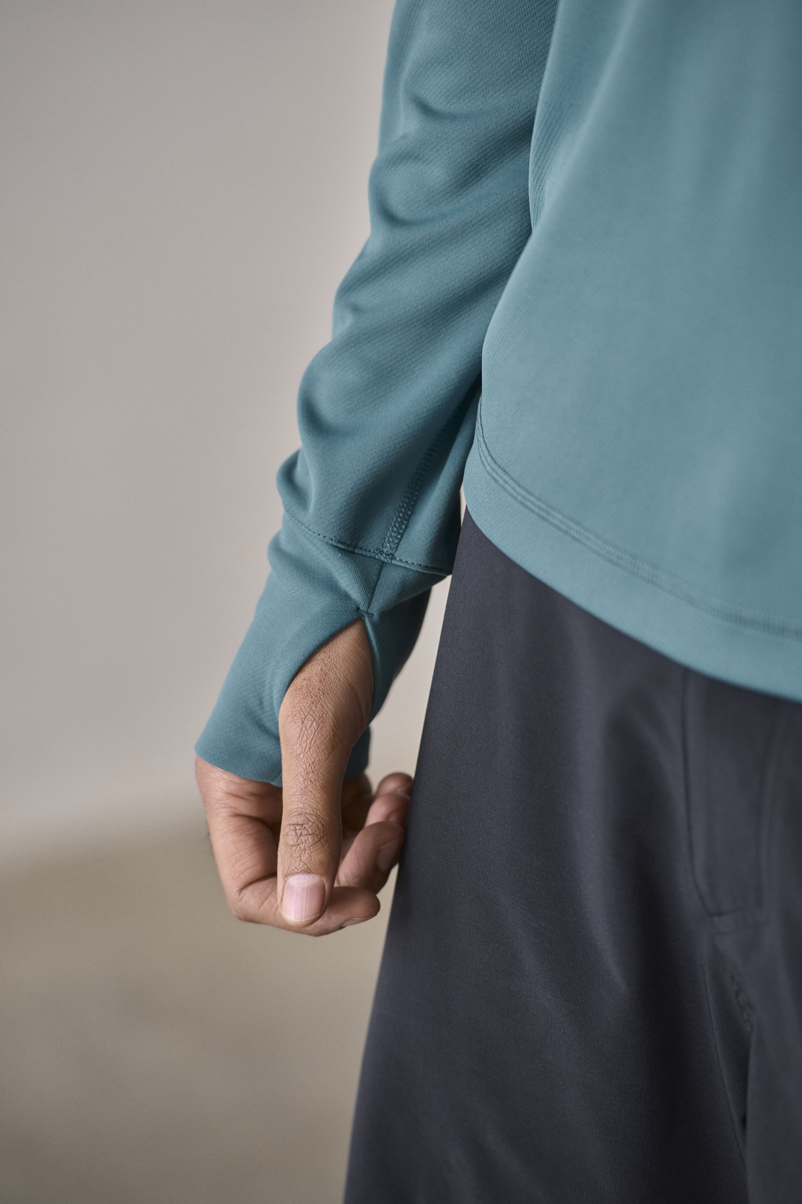 Pacific Crewneck Sun Shirt - Sage Green