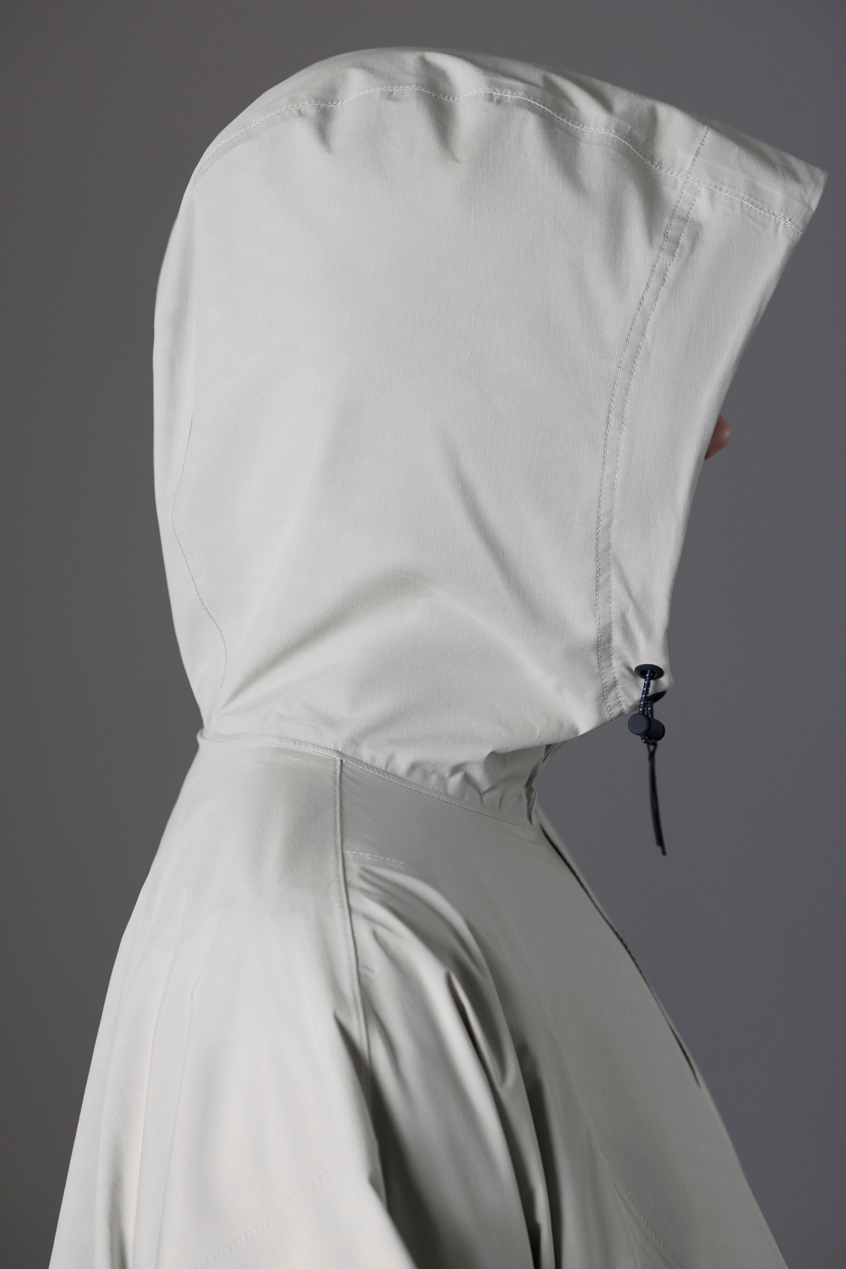 Kite Packable Rain Poncho - Stone Grey