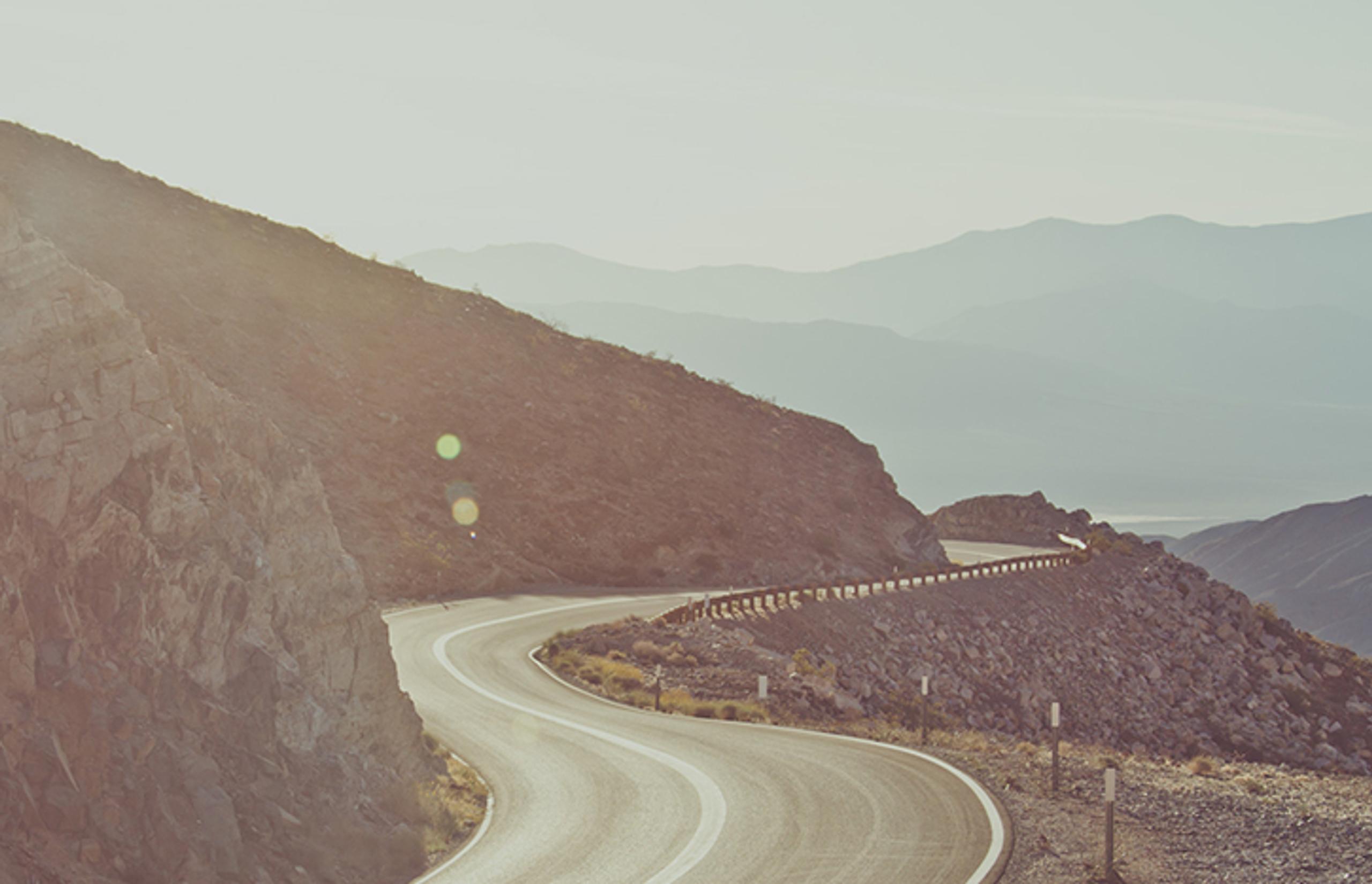 winding Malibu road