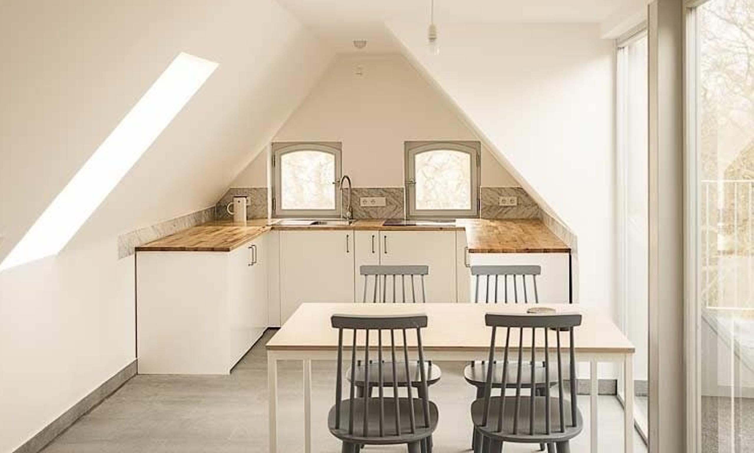 Minimalist kitchen interior
