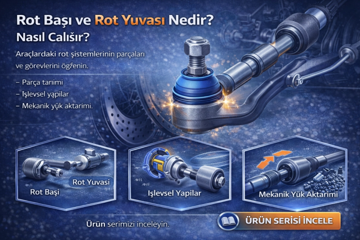 Rot Başı ve Rot Yuvası Nedir? Nasıl Çalışır? Görevleri, Yapısı ve Arıza Belirtileri