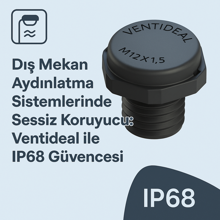 Dış Mekan Aydınlatma Sistemlerinde IP68 Koruması İçin En İyi Çözüm: Ventideal