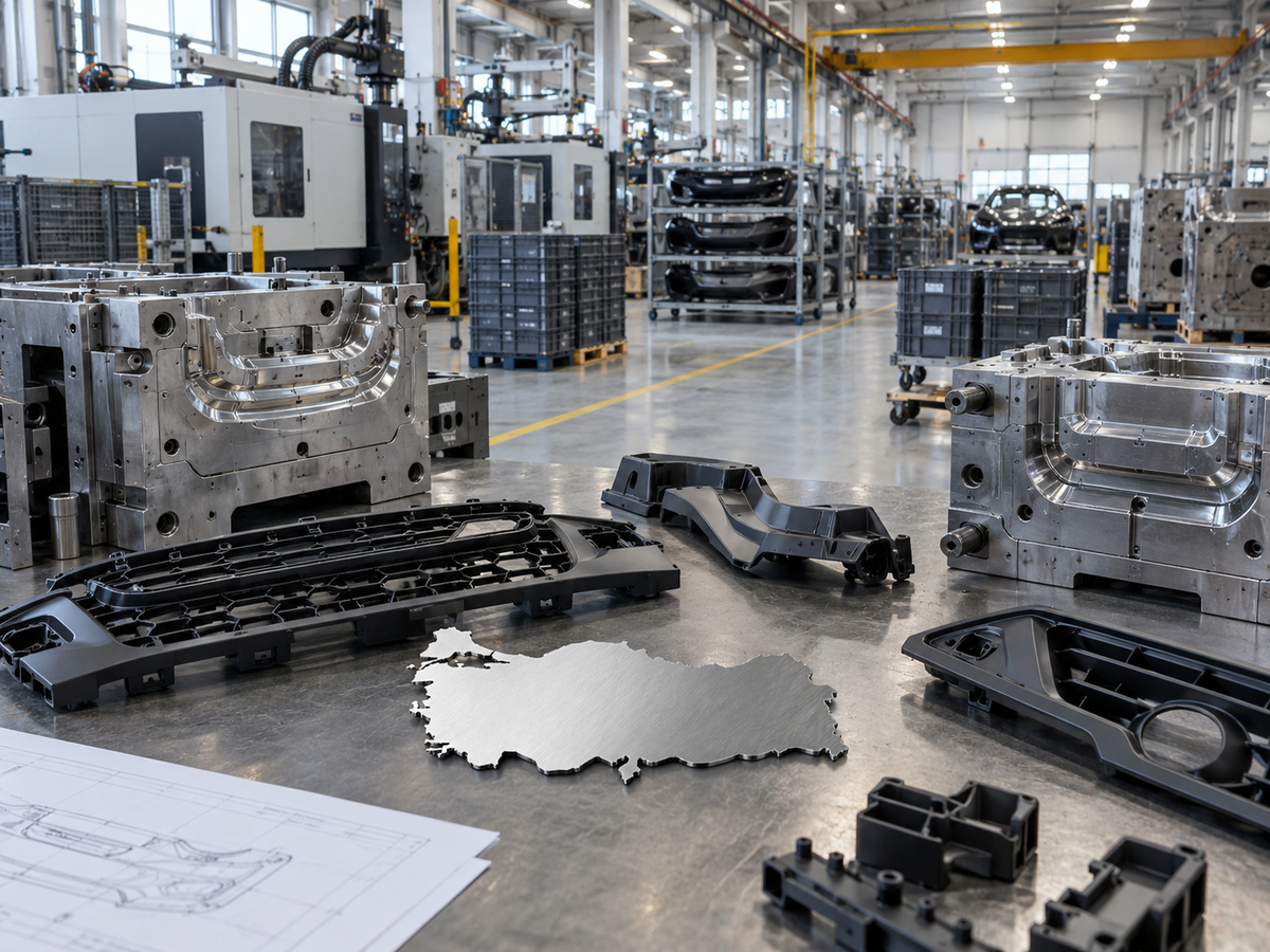 Otomotiv kalıpçılığı ve plastik parça üretim tesisi