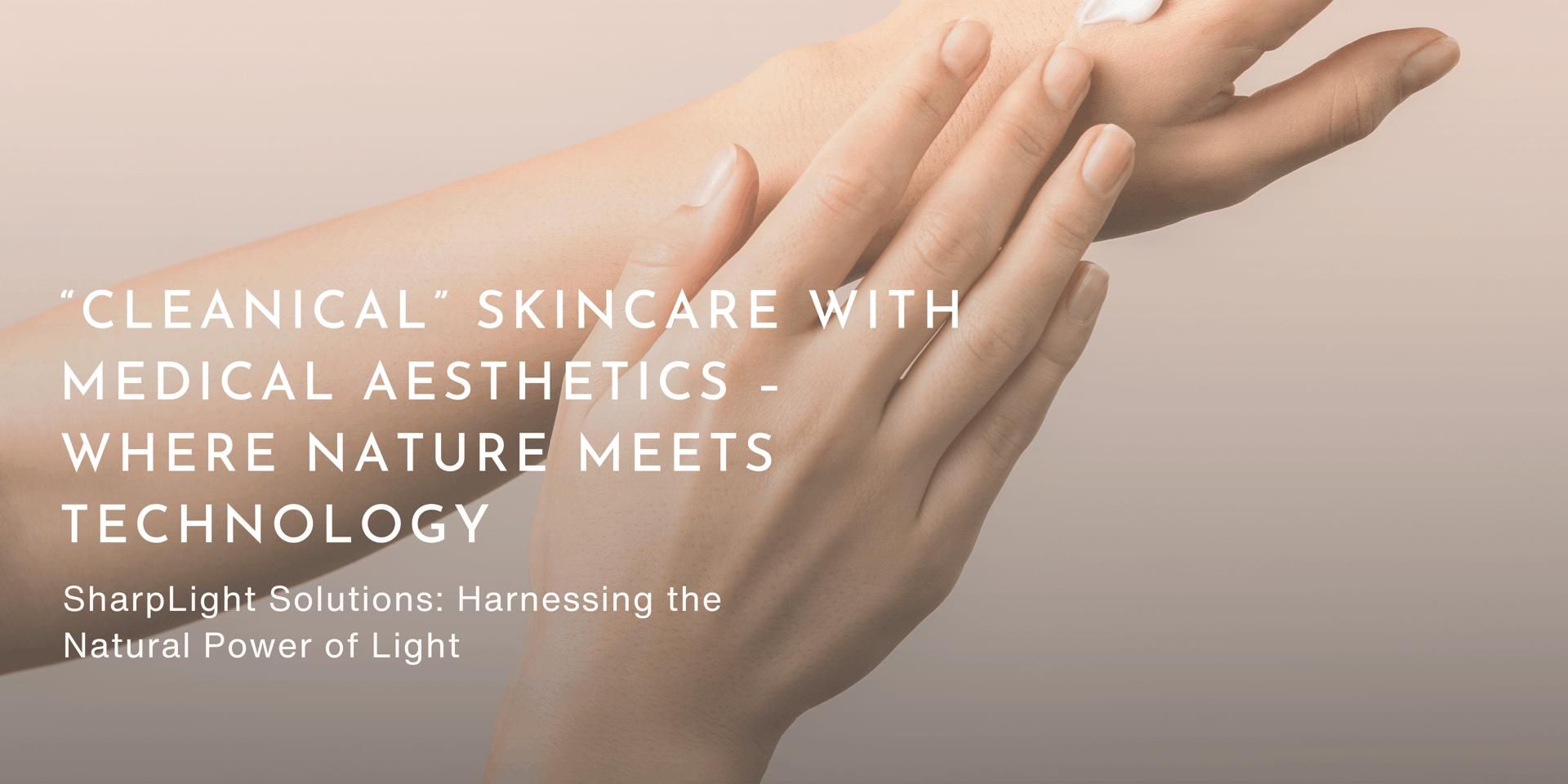 "Cleanical" Skincare with Medical Aesthetics – Where Nature Meets Technology
