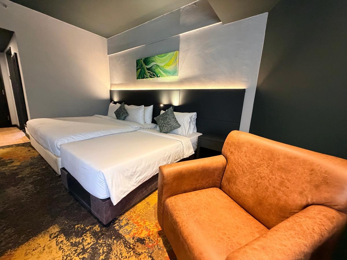Hotel and Airbnb