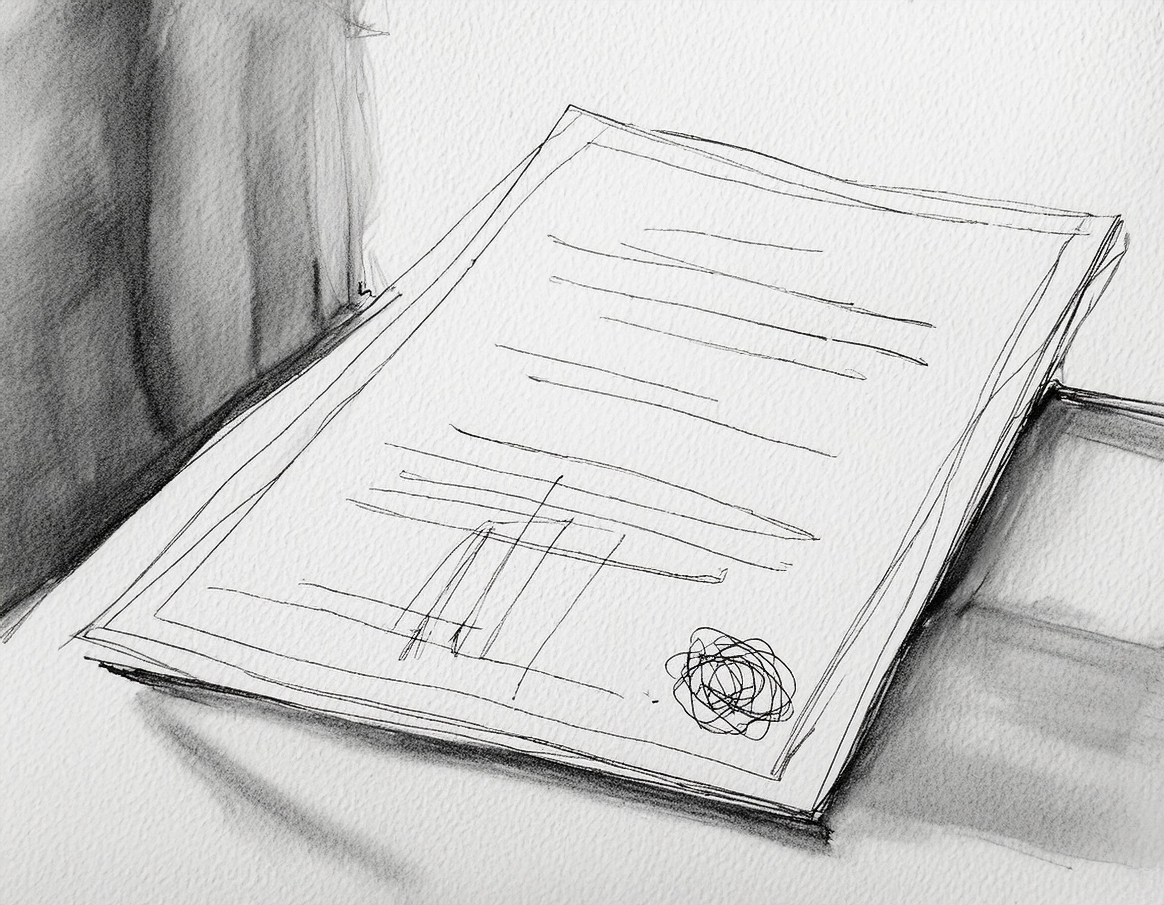 Firefly lag et aksjebevis som ligger på et bord i et kontorlandskap, aksjebeviset er et dokument med (1)