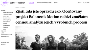 preview of Czechdesign website
