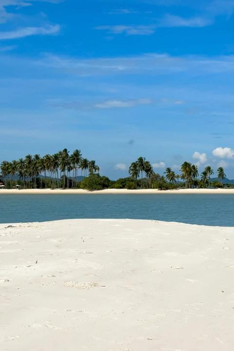 the beach on koh yao yai, thailand