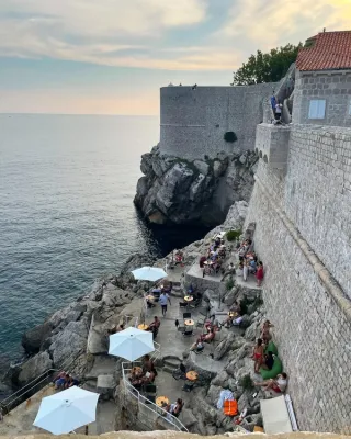 Beach by night