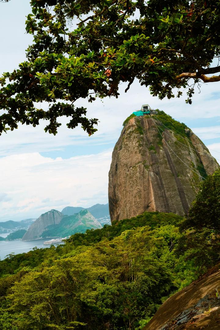 Sugarloaf mountain in rio de janeiro, brazil