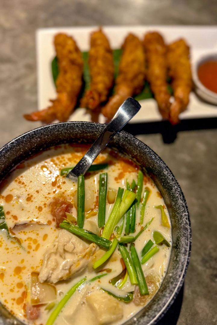 thai food on koh lanta, thailand