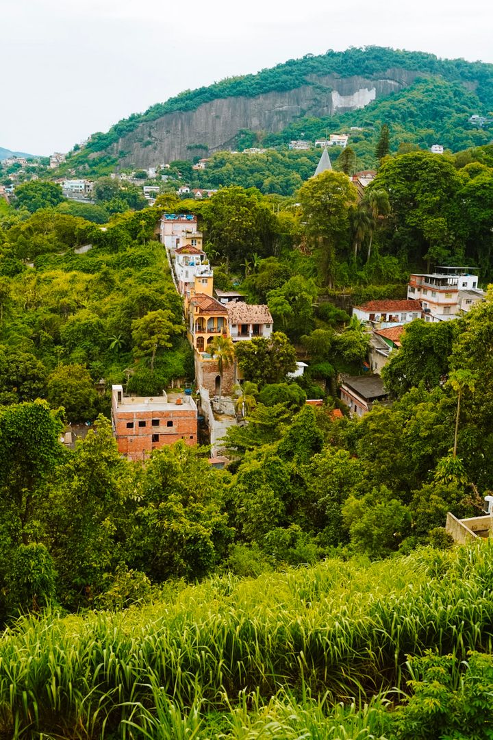 houses in santa teresa in rio de janeiro, brazil