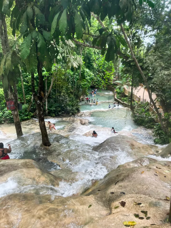 View of Dunns River falls