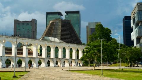 Lapa in rio de janeiro, brazil