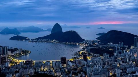 rio de janeiro at sunrise, brazil